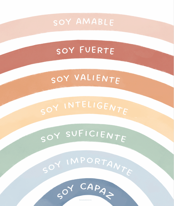 Pergamino en Canvas - Afirmaciones