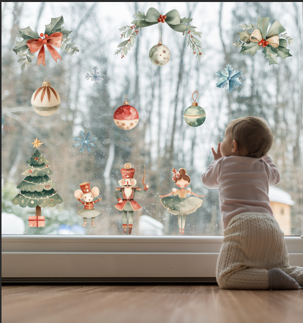 Stickers decorativos para ventana (LIQUIDACIÓN COLECCIÓN 2024)