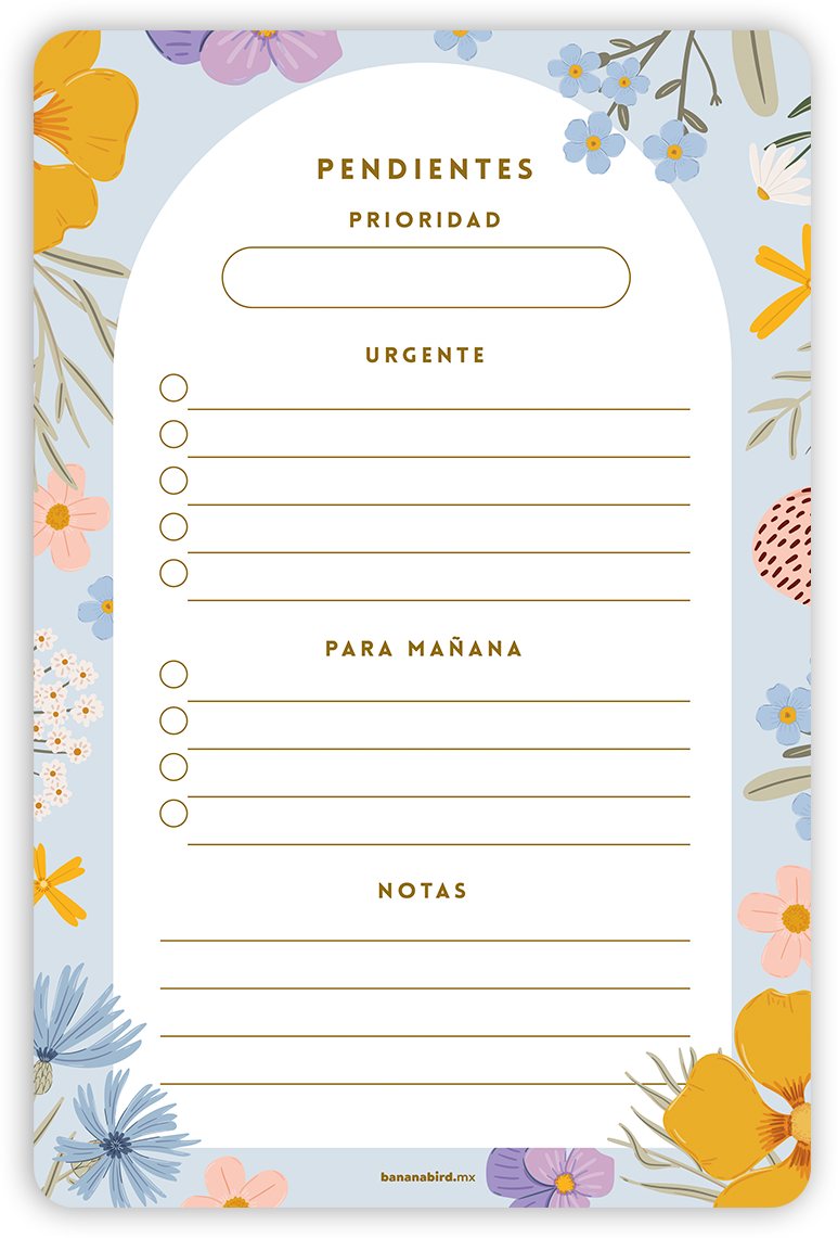 Planner magnético "Pendientes"