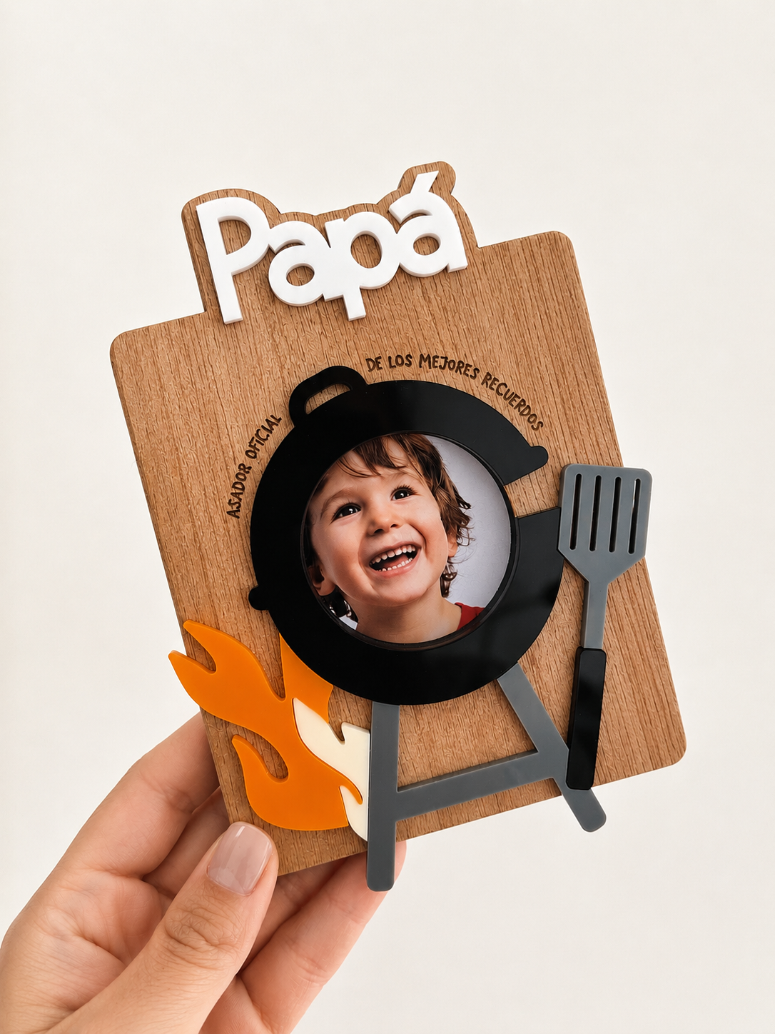 Portaretratos Magnético para Papá