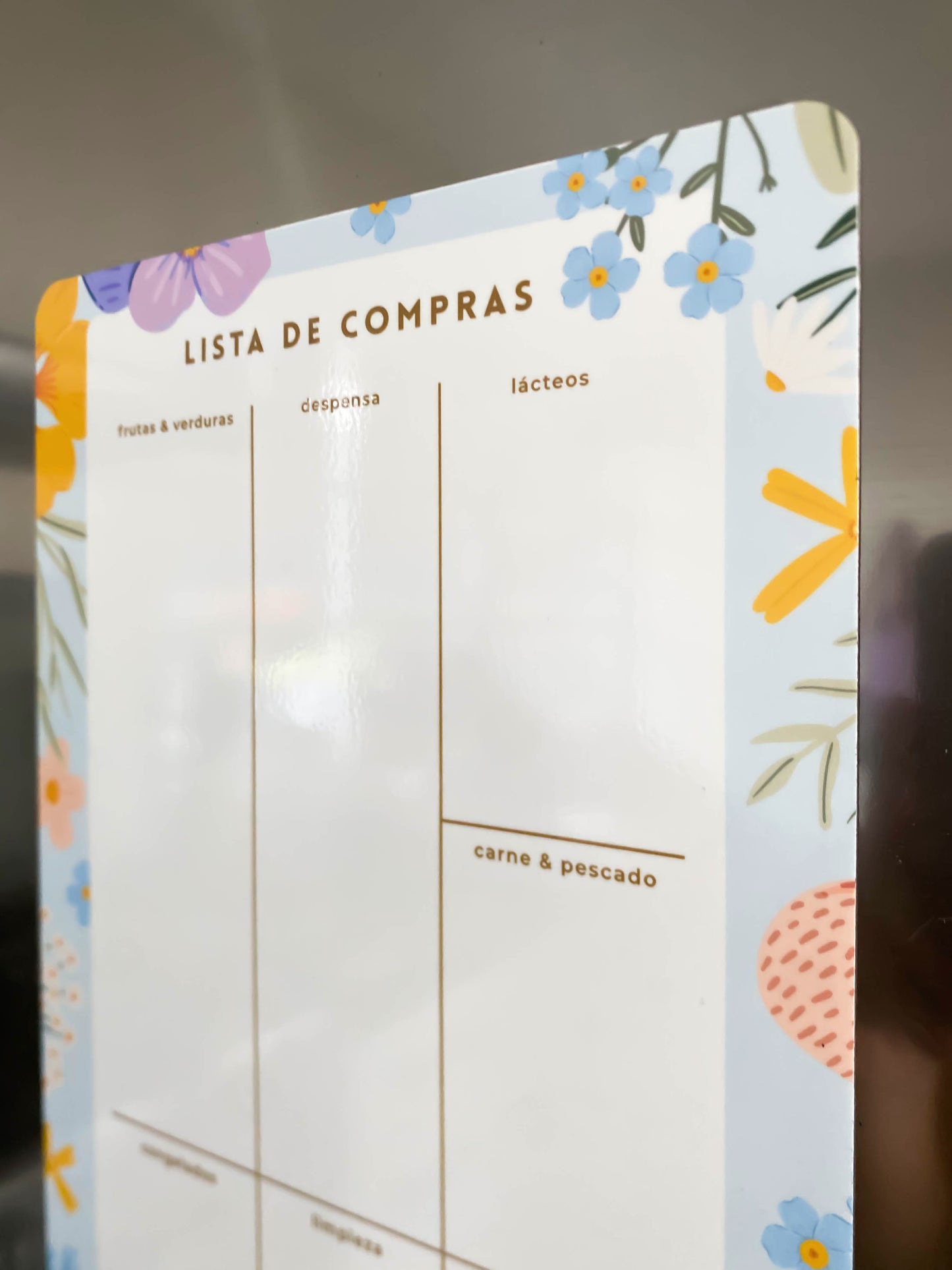 Planner magnético "Lista de compras"