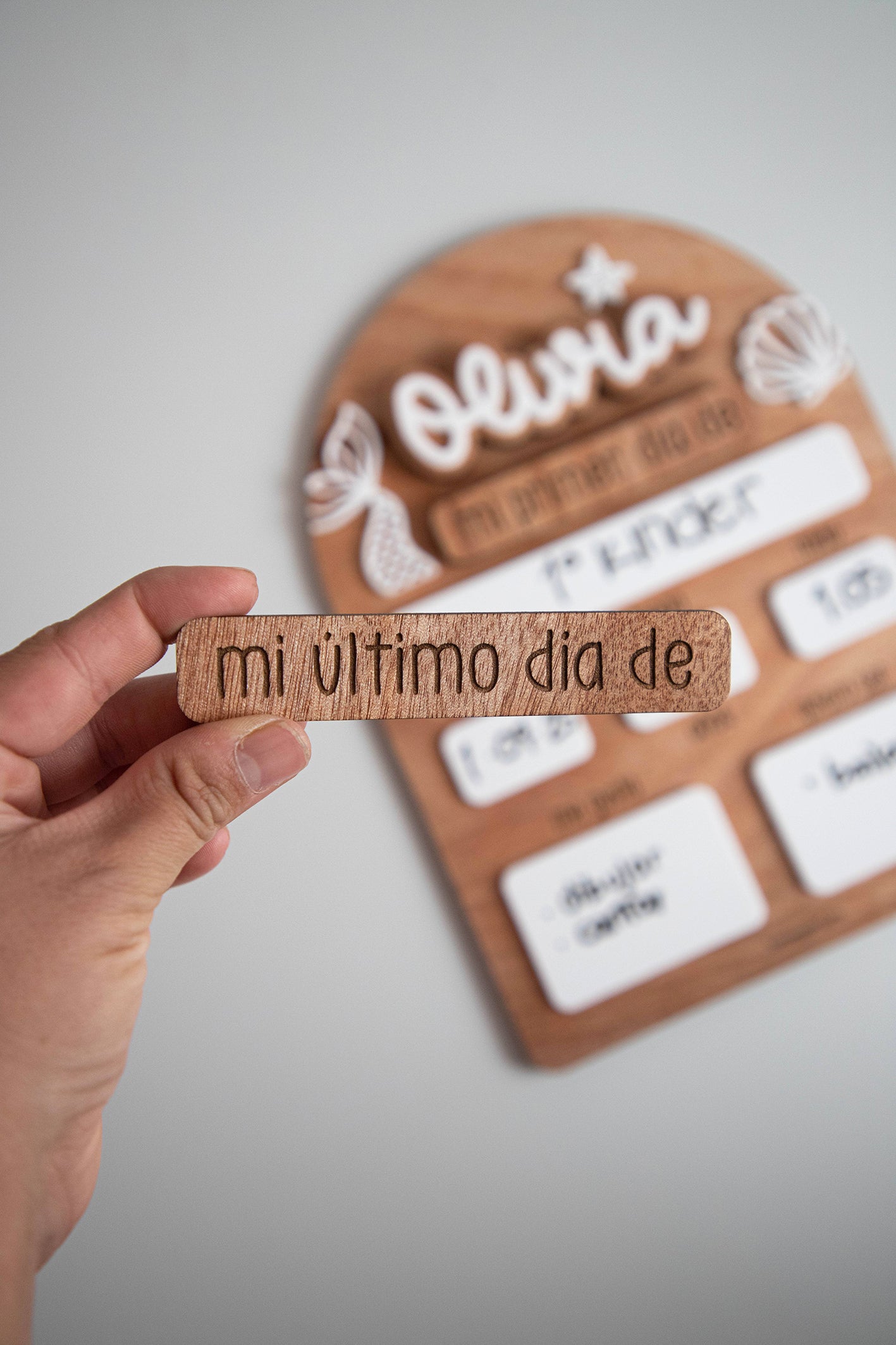 Letrero "Primer / Último día" GRANDE