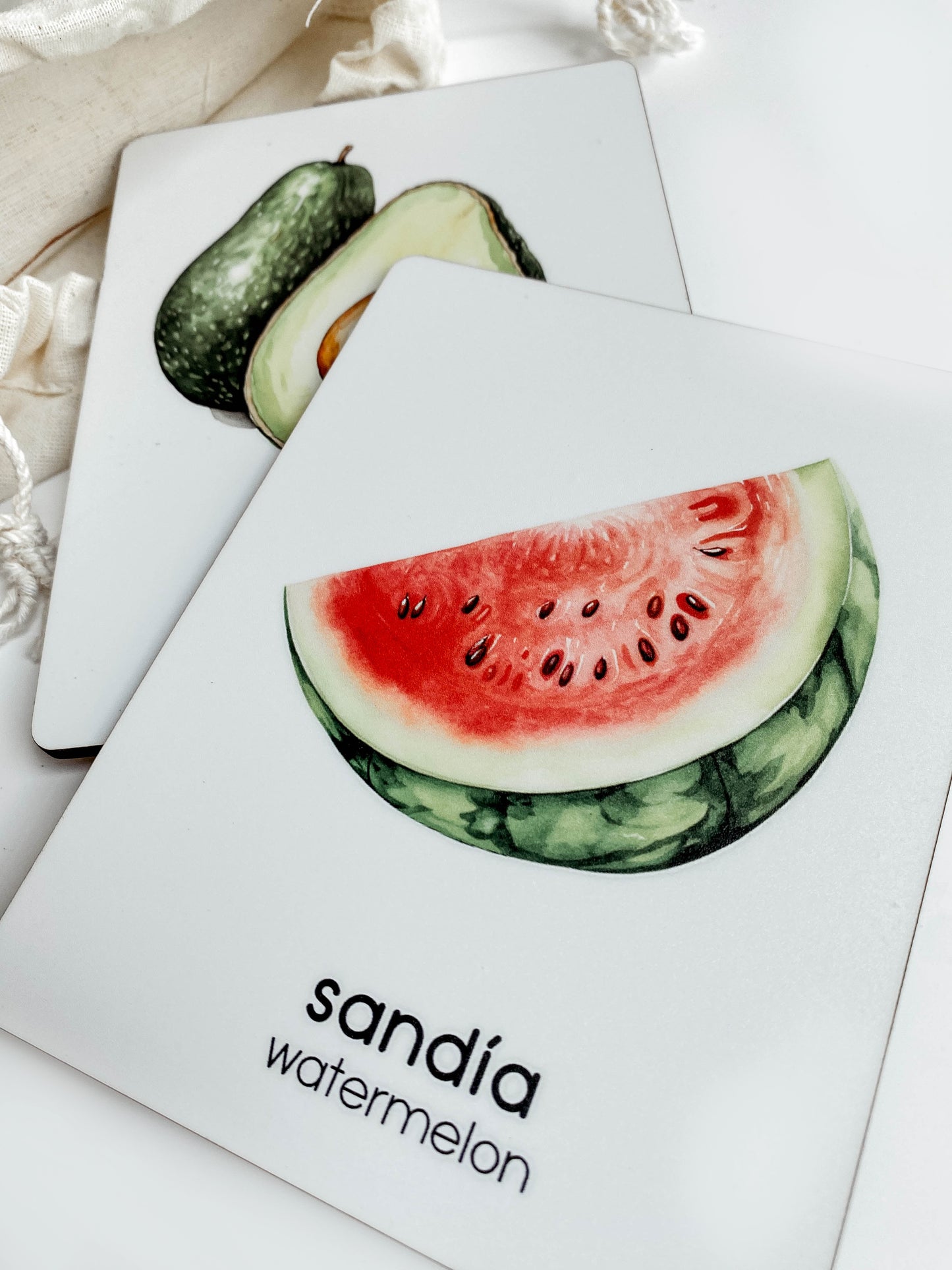Flashcards - Frutas