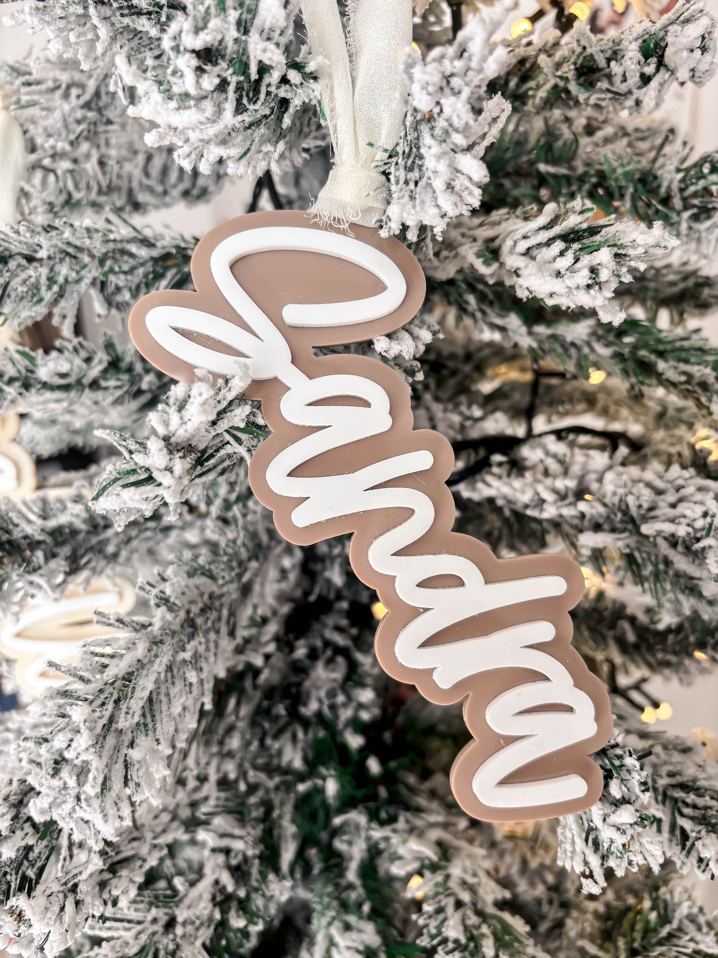 Nombres para el árbol de Navidad