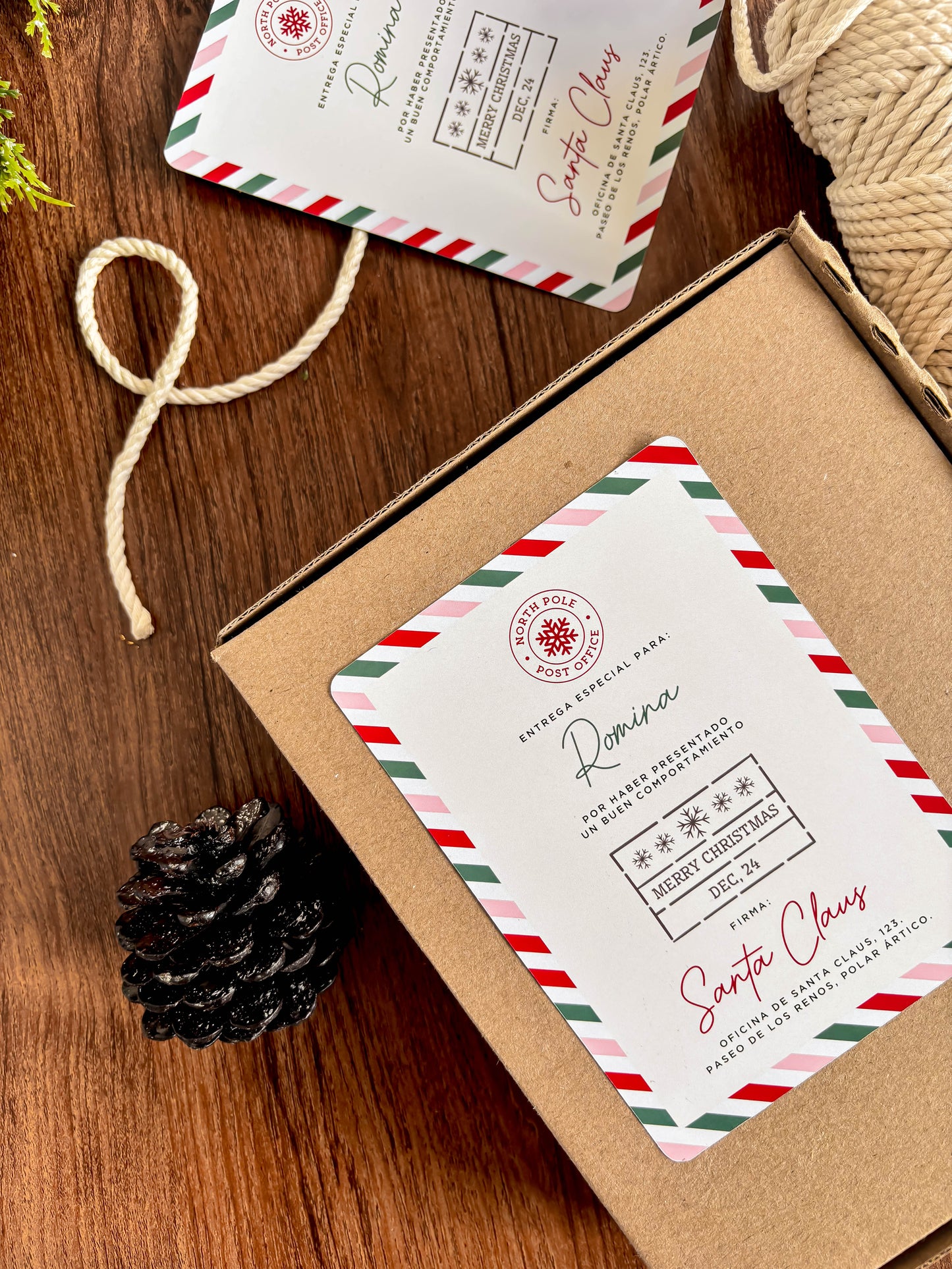 Stickers para regalos "Entrega Especial"