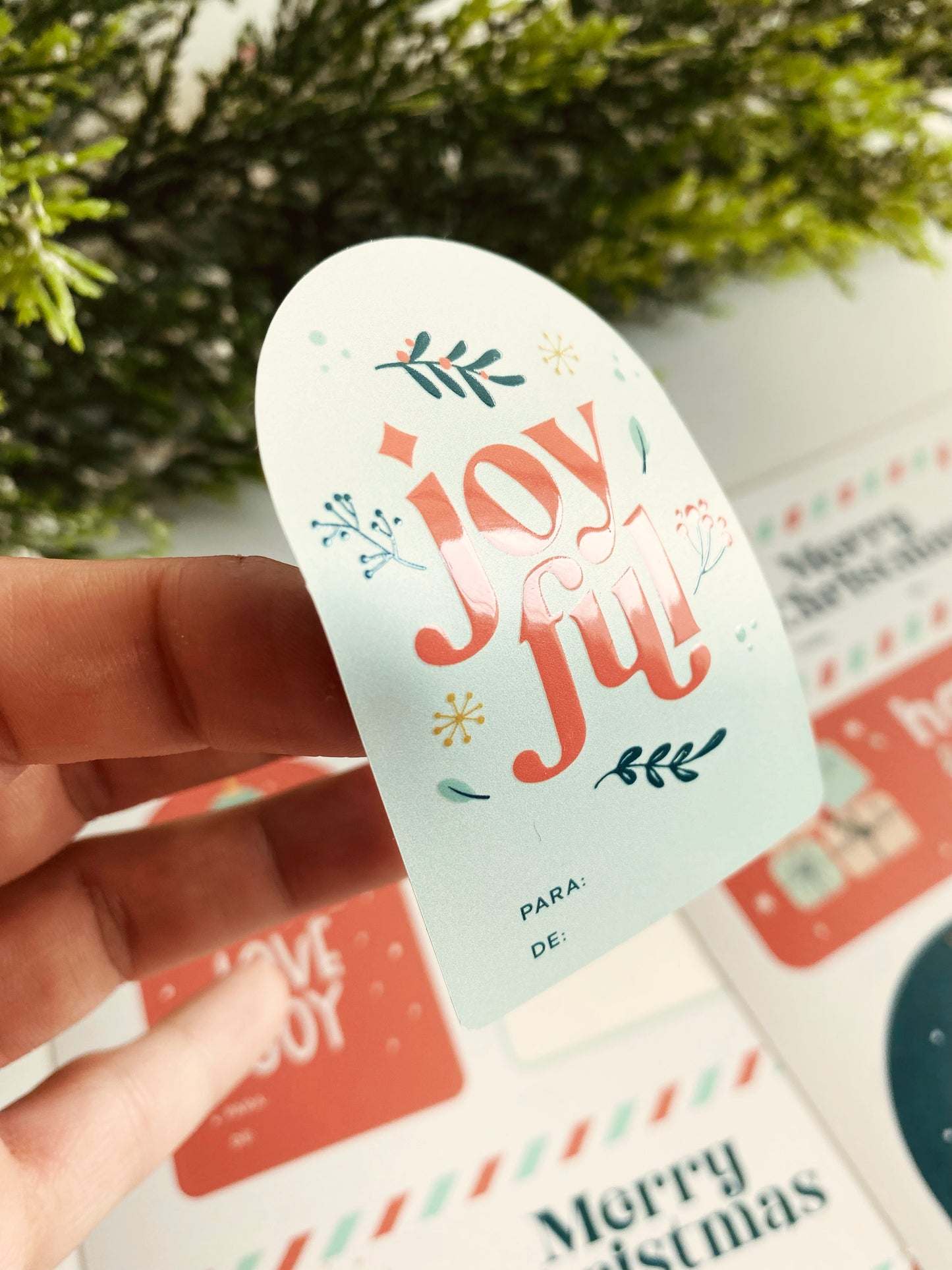 Planillas de Stickers para regalos de Navidad (LIQUIDACIÓN COLECCIÓN 2024)