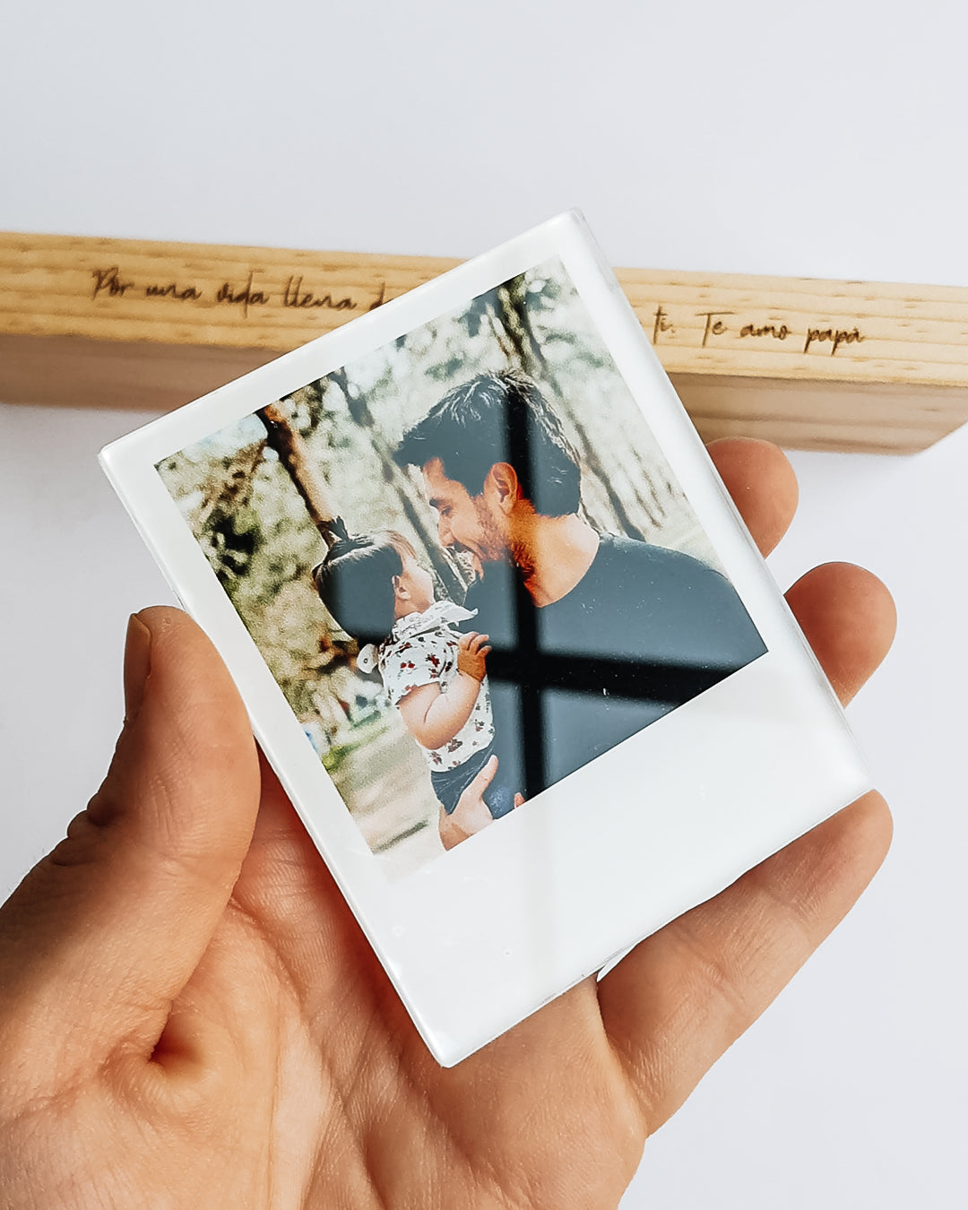 Portaretratos en madera y acrílico