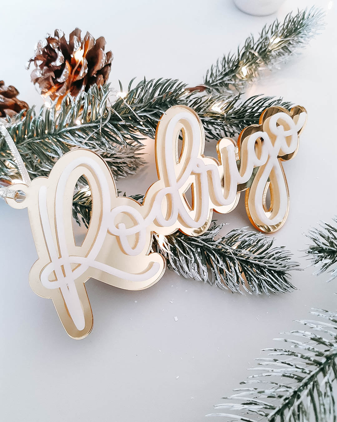 Nombres para el árbol de Navidad