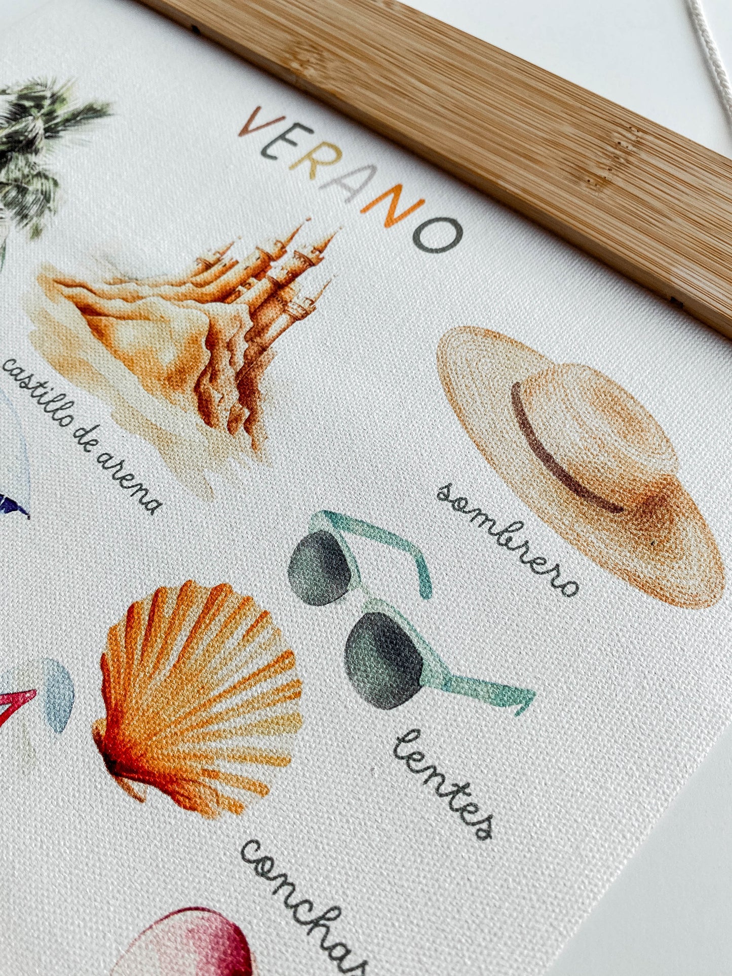 Pergamino en Canvas - Verano