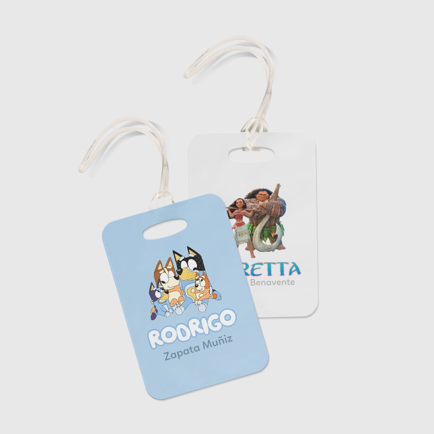 Tag para mochila en Acrílico (Personajes Famosos)