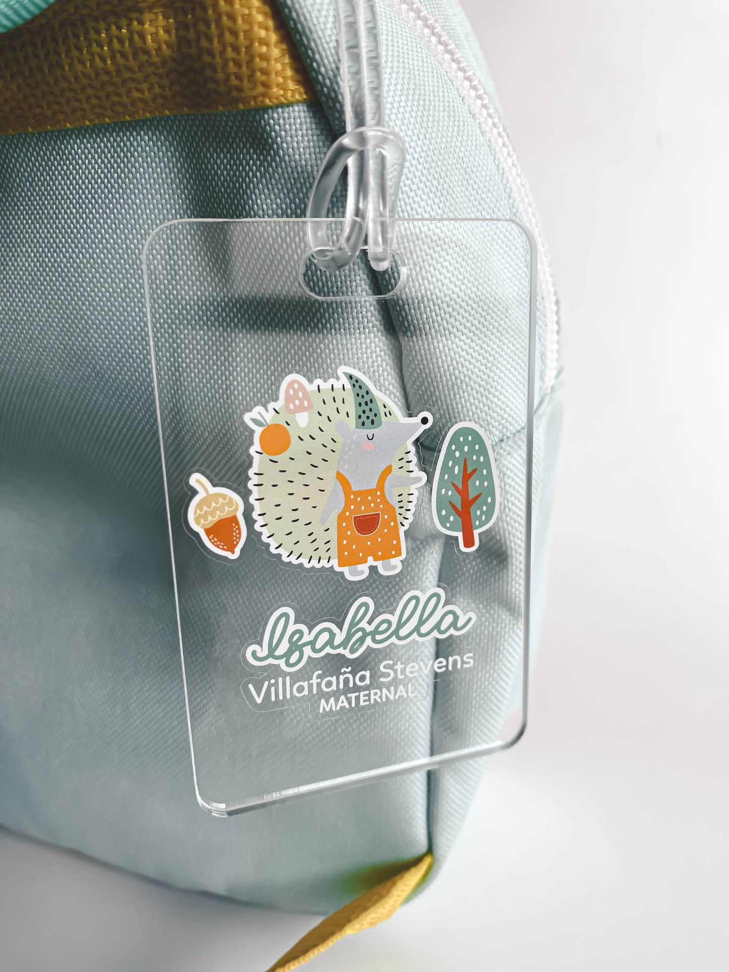Tag para mochila en Acrílico (Personajes Famosos)