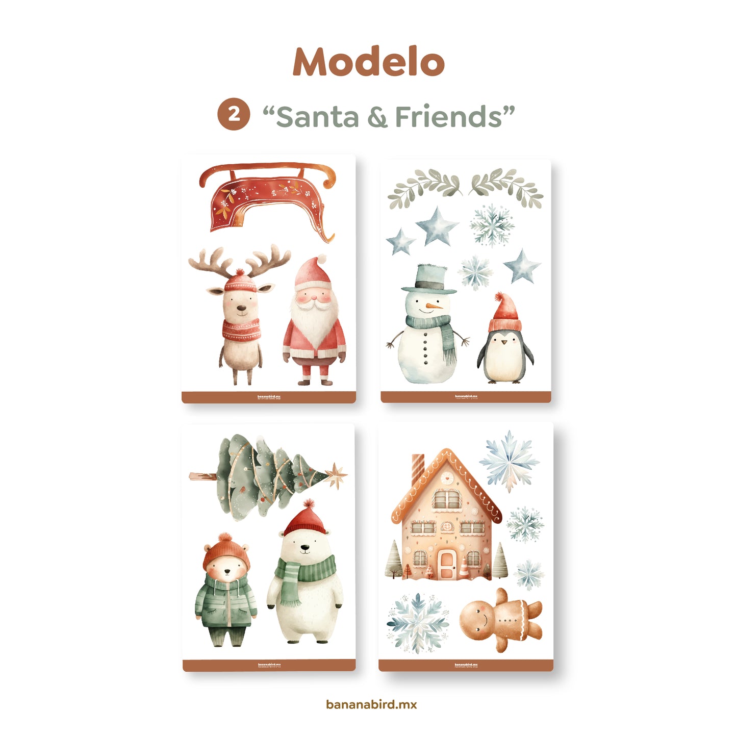 Stickers decorativos para ventana (LIQUIDACIÓN COLECCIÓN 2024)