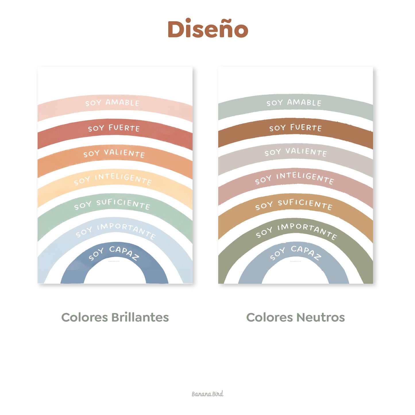 Pergamino en Canvas - Afirmaciones