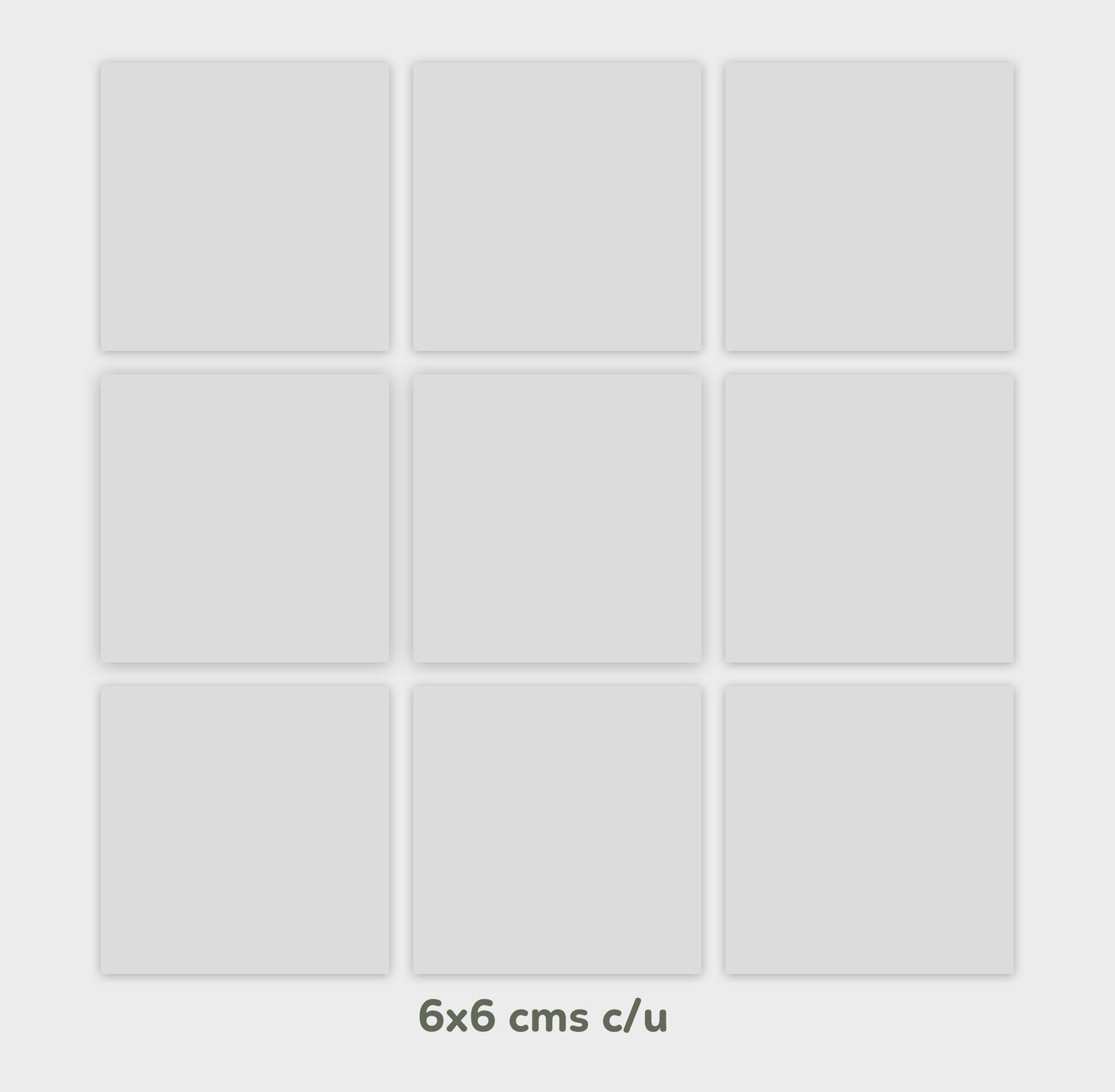 Photo Square Magnéticos (Pack de 9)