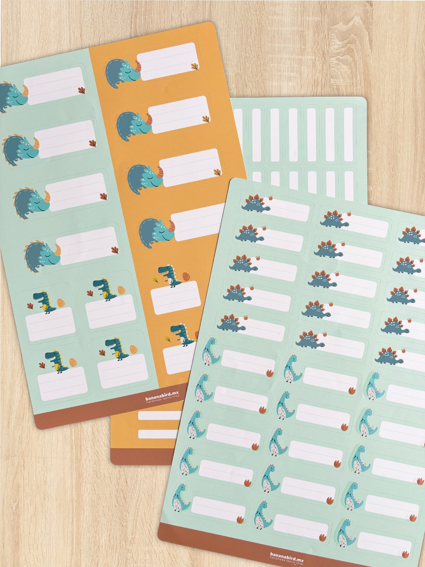 Paquetes de Etiquetas Escolares Rellenables (LIQUIDACIÓN)