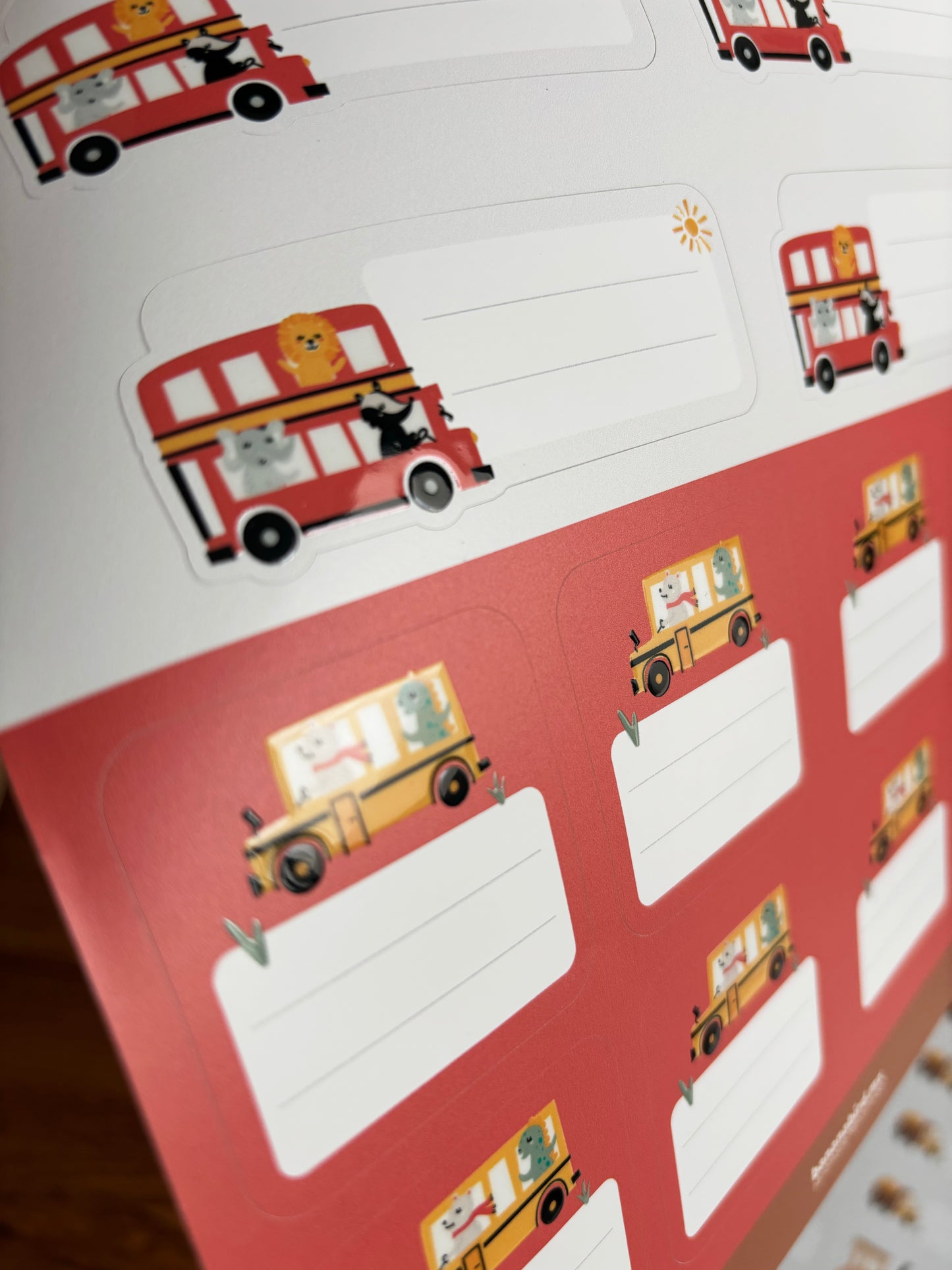 Paquetes de Etiquetas Escolares Rellenables (LIQUIDACIÓN)