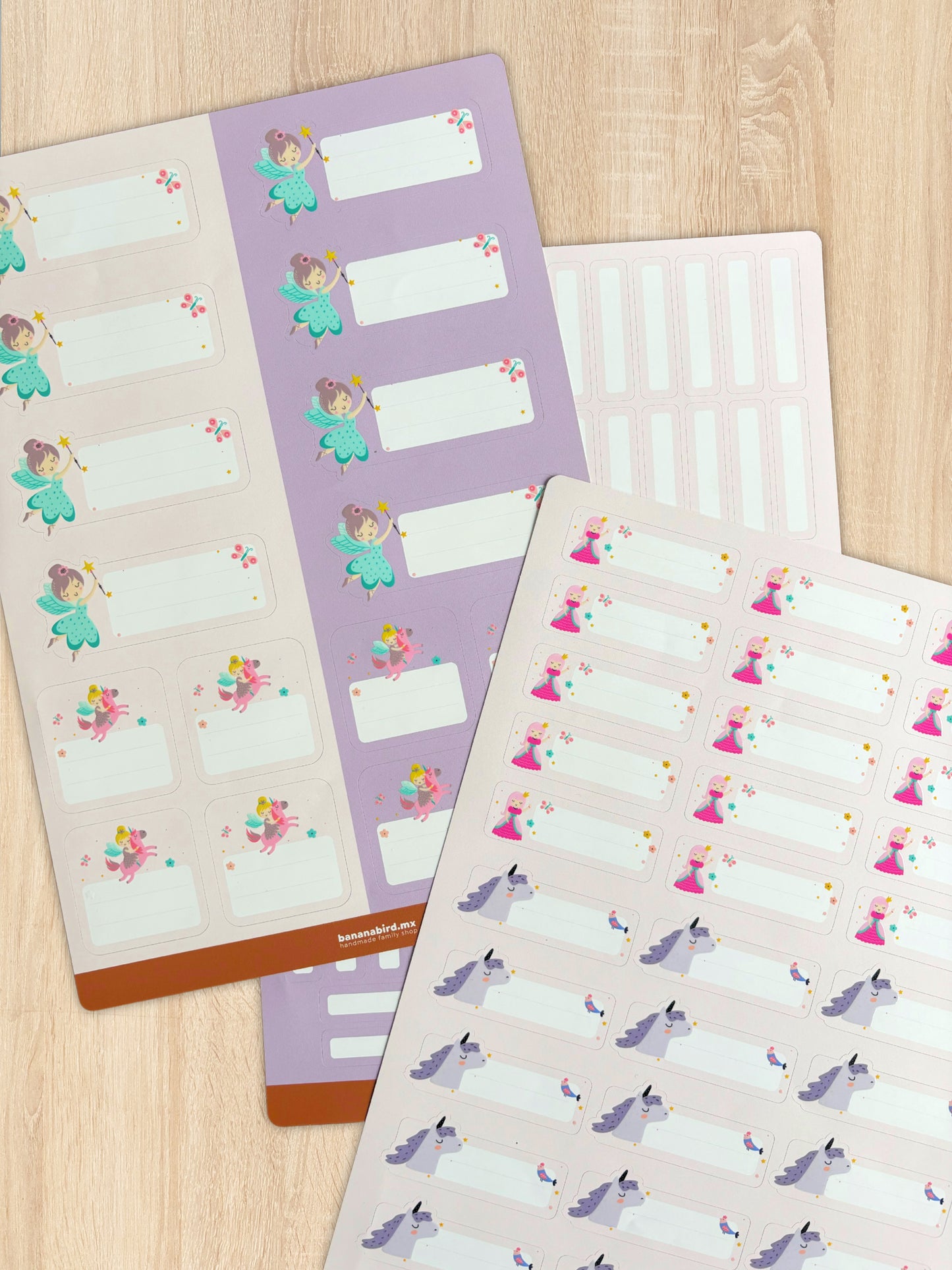 Paquetes de Etiquetas Escolares Rellenables (LIQUIDACIÓN)