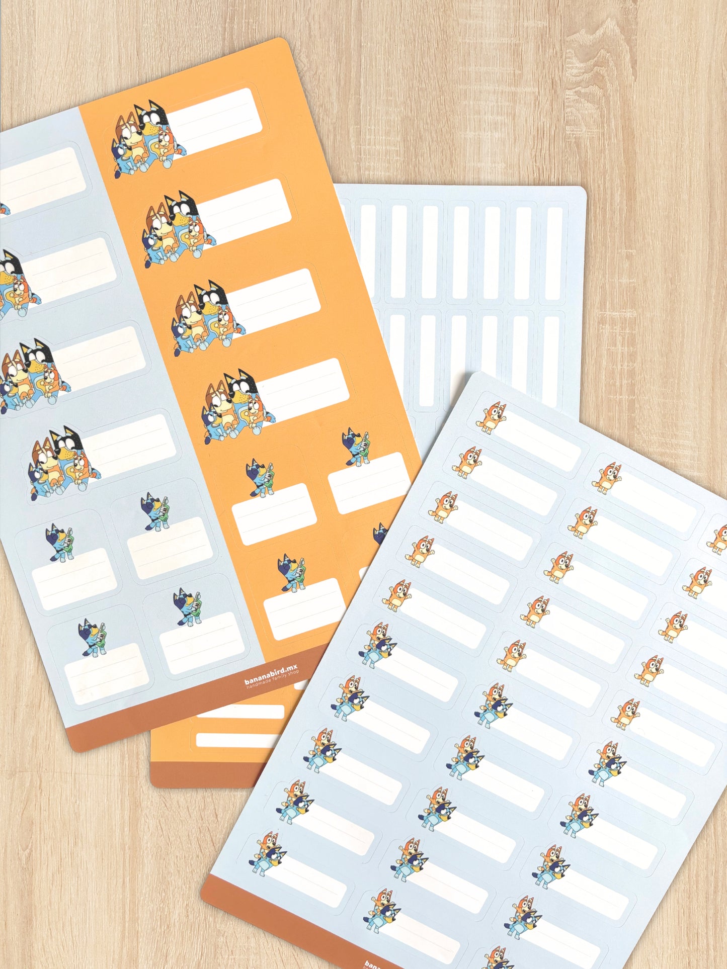 Paquetes de Etiquetas Escolares Rellenables (LIQUIDACIÓN)