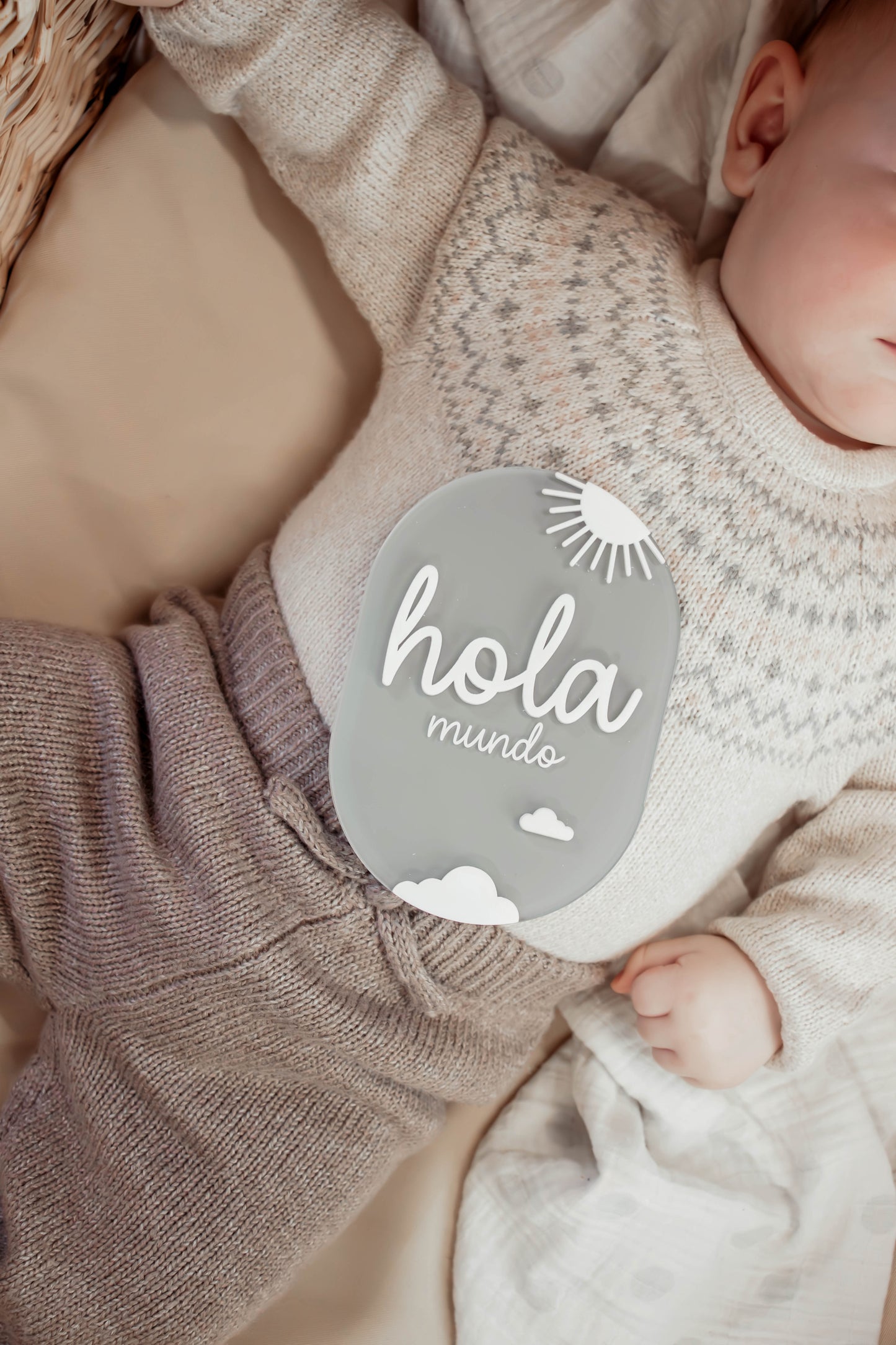 Tags para fotos en acrílico | Números intercambiables