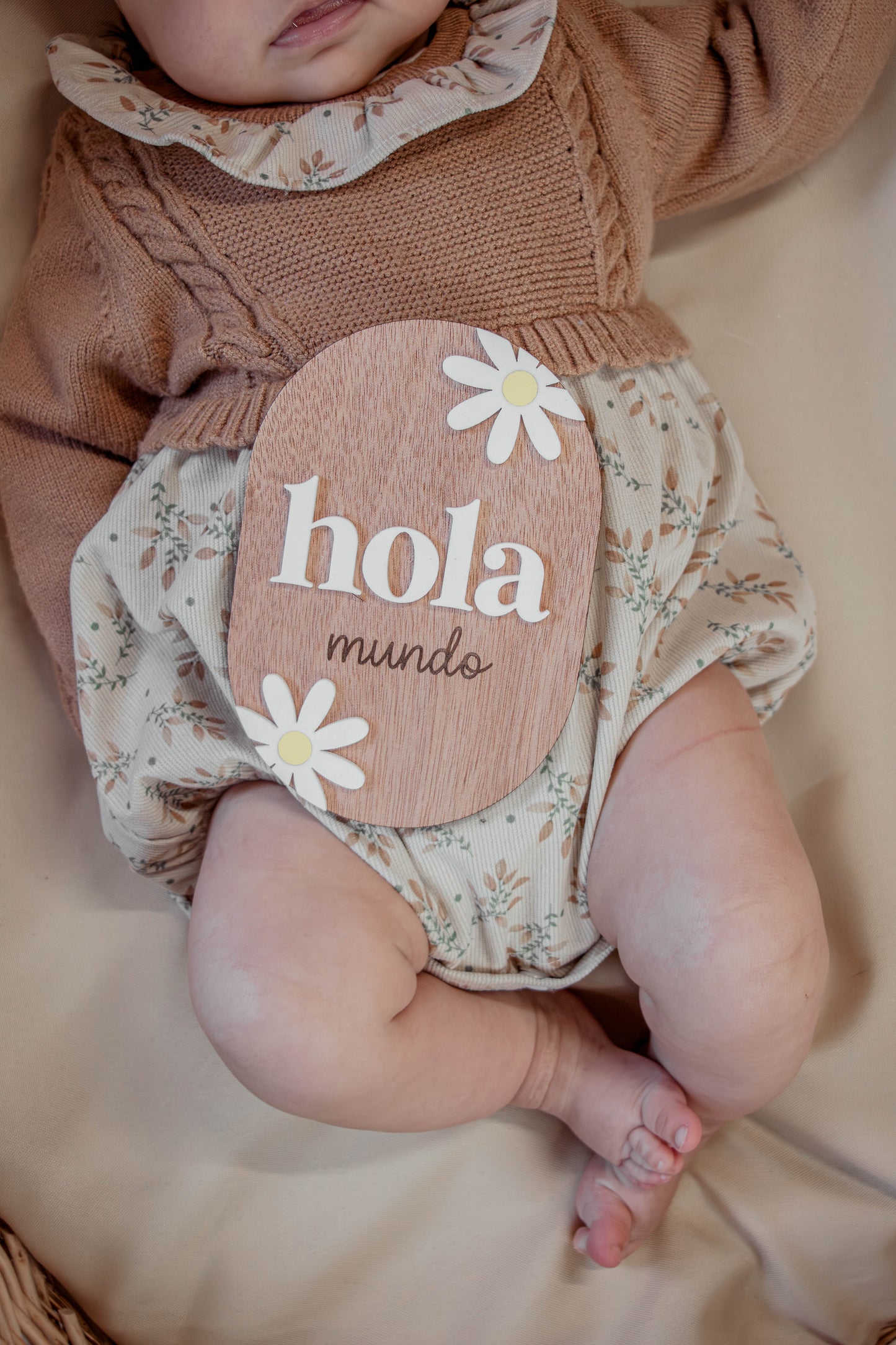 Tags para fotos en madera | Números intercambiables