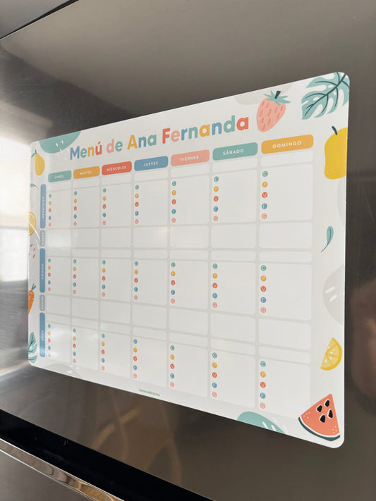 Planner para Alimentación Complementaria Personalizado (LIQUIDACIÓN)