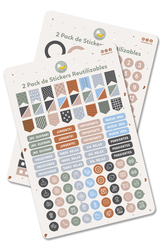 Paquete de plantillas de stickers