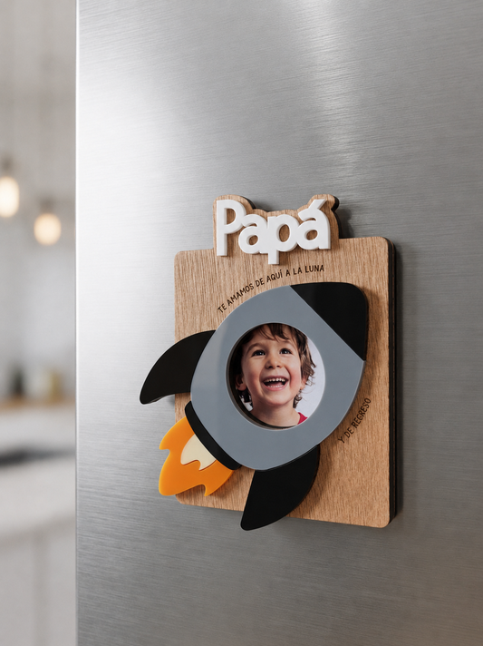 Portaretratos Magnético para Papá