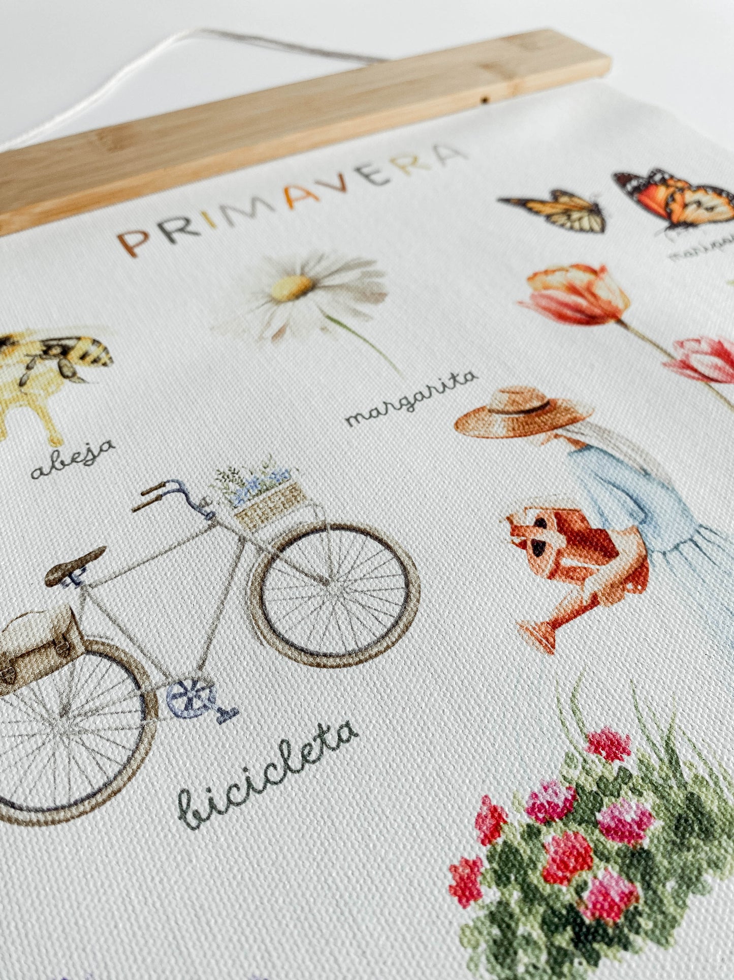 Pergamino en Canvas - Primavera