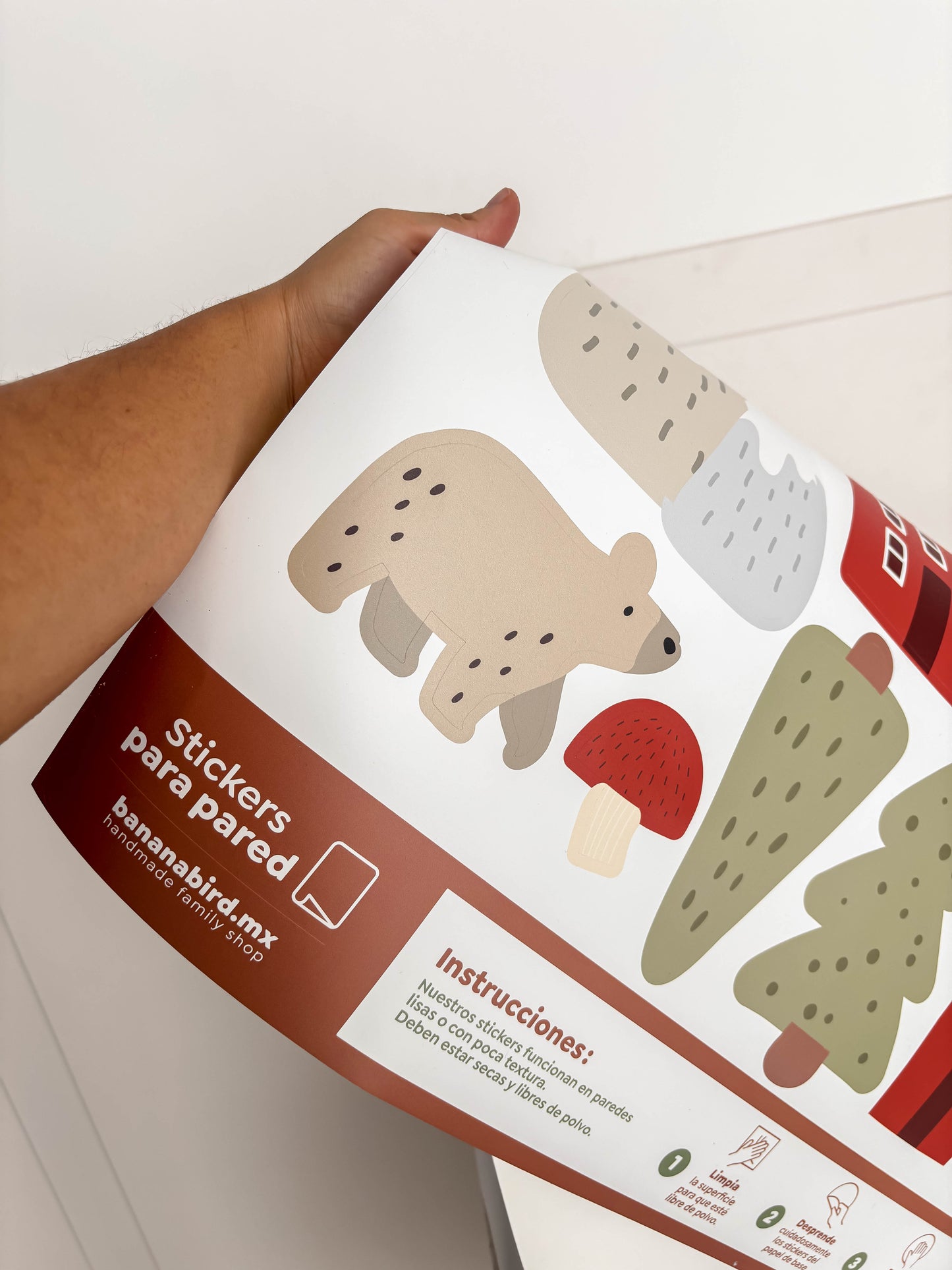 Magic Winter (stickers para pared reposicionables)