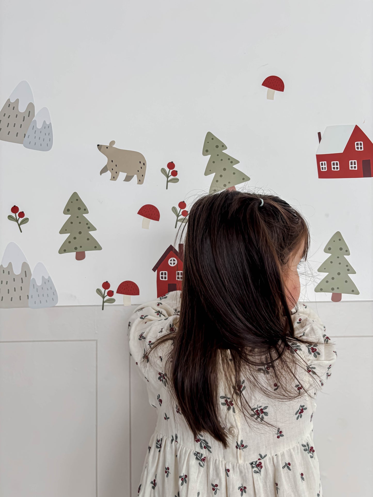 Magic Winter (stickers para pared reposicionables)