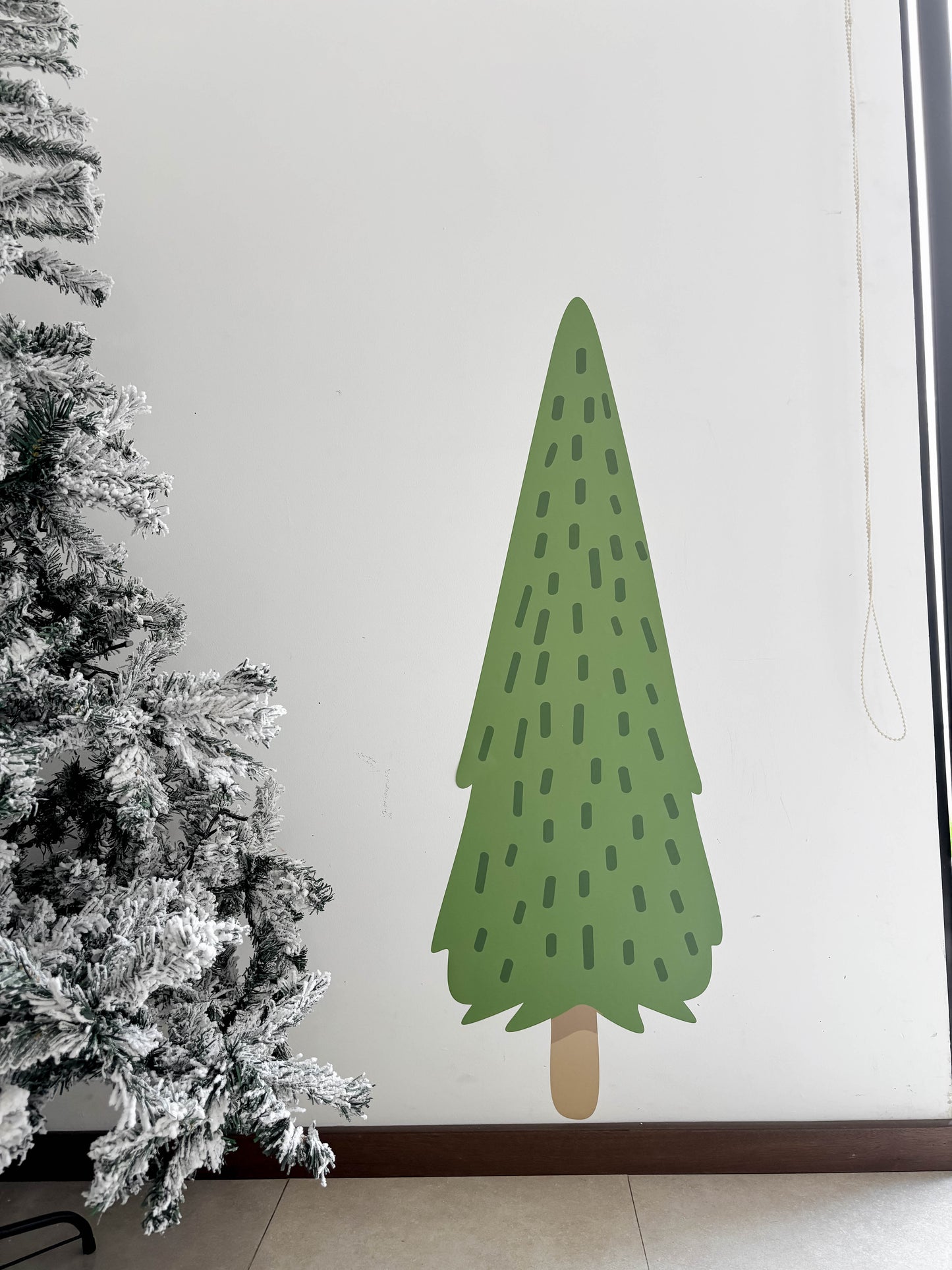 Calendario de adviento (stickers para pared reposicionables)