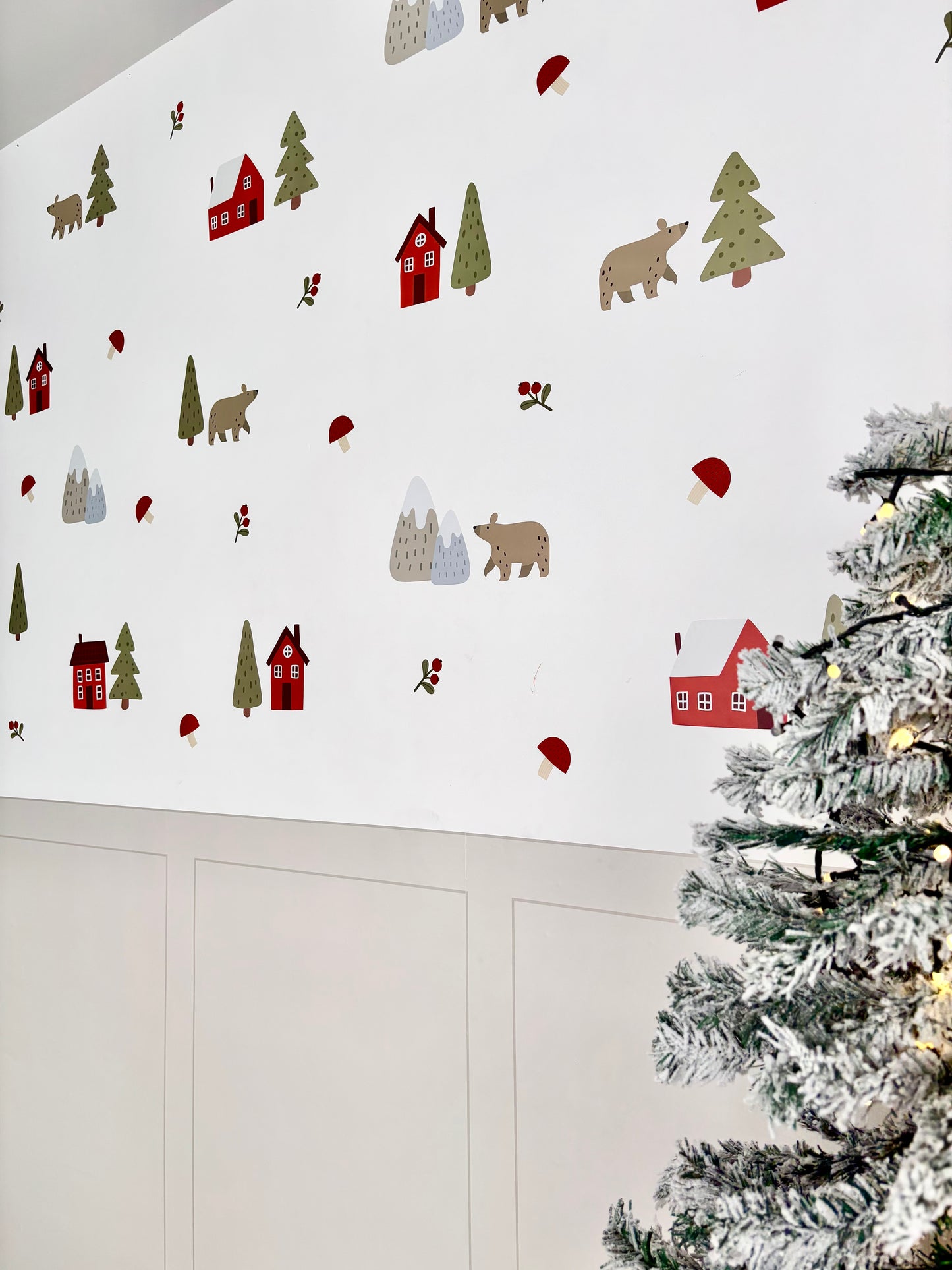 Magic Winter (stickers para pared reposicionables)