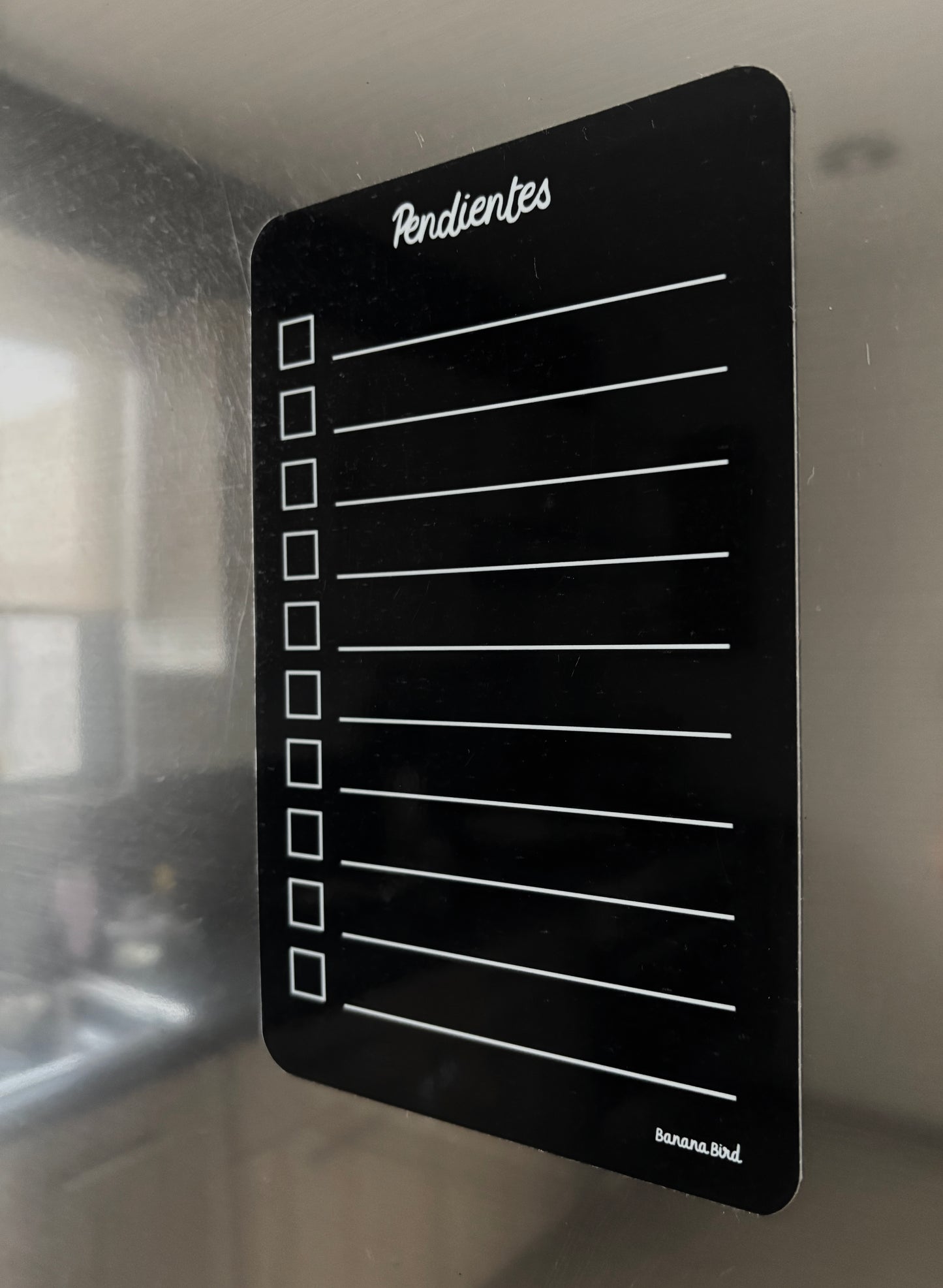 Planner magnético negro "Pendientes" chico (LIQUIDACIÓN)