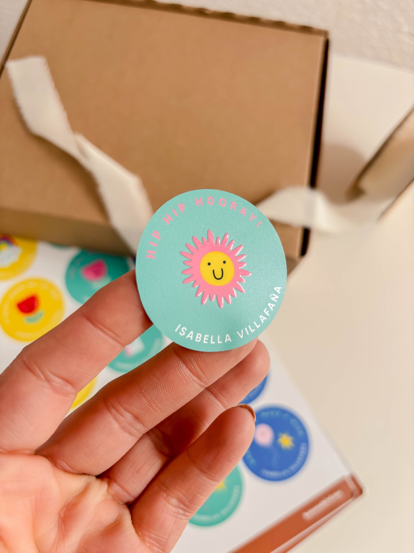 Planillas de Stickers para Cumpleaños