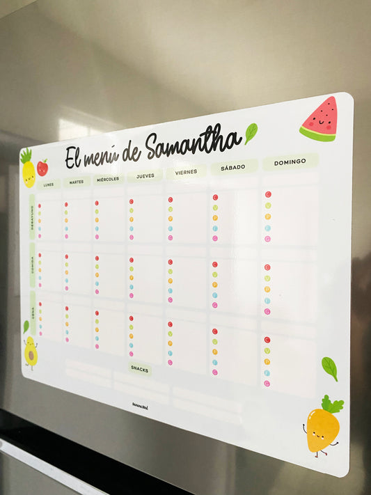 Planner para Alimentación Complementaria Personalizado (LIQUIDACIÓN)