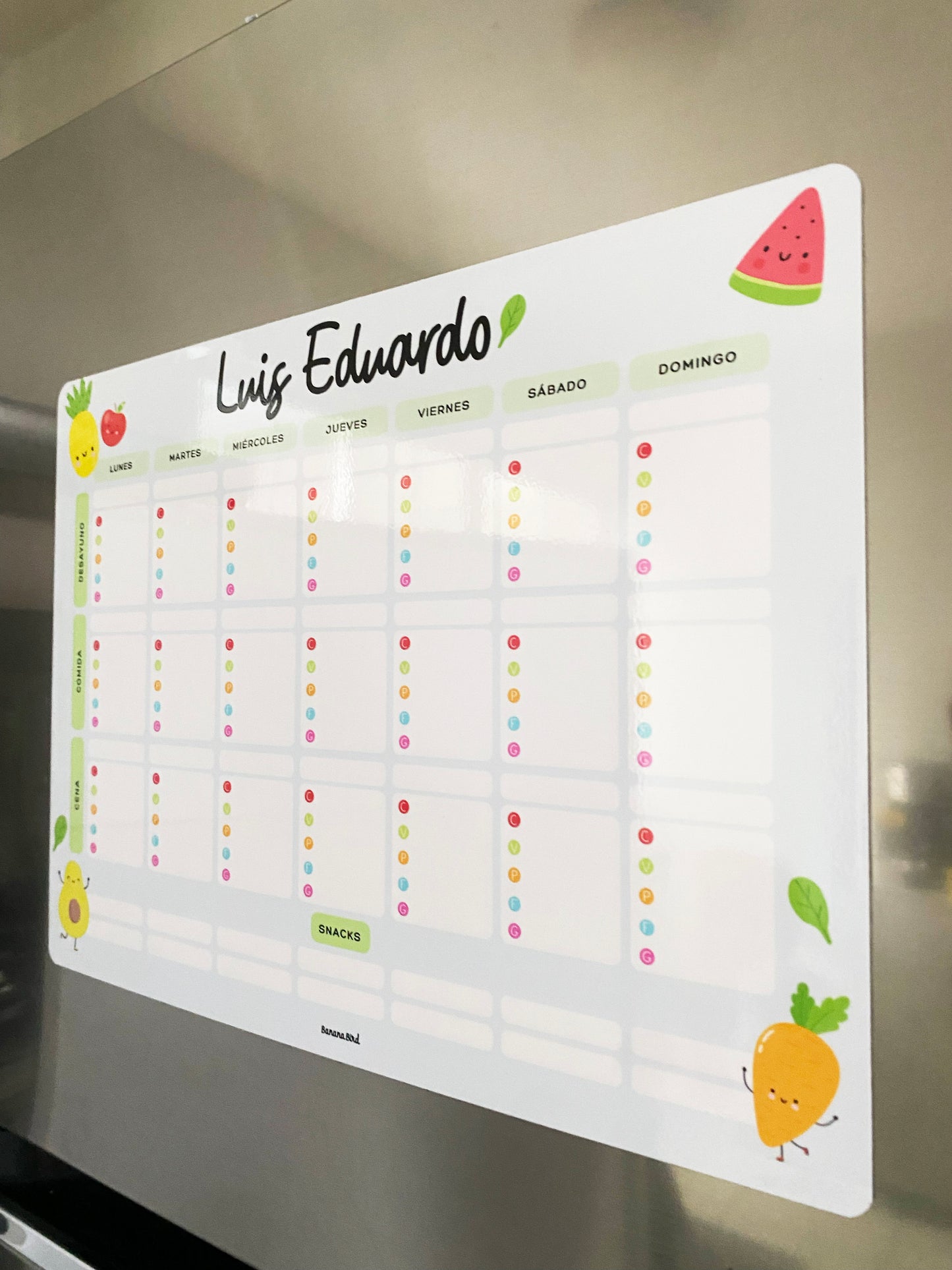 Planner para Alimentación Complementaria Personalizado (LIQUIDACIÓN)