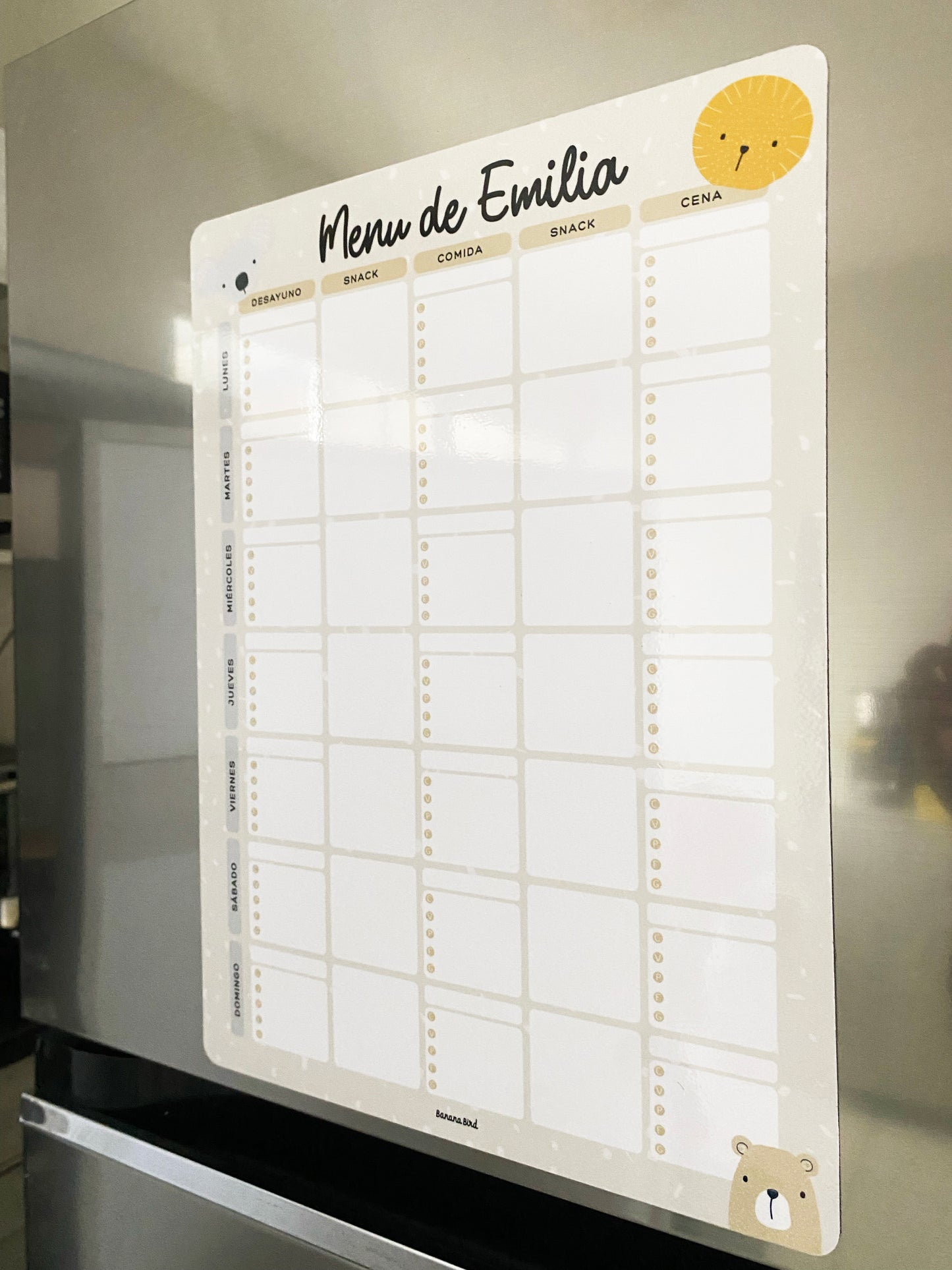 Planner para Alimentación Complementaria Personalizado (LIQUIDACIÓN)