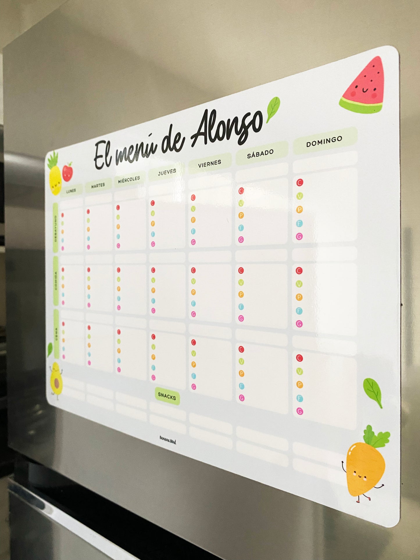 Planner para Alimentación Complementaria Personalizado (LIQUIDACIÓN)