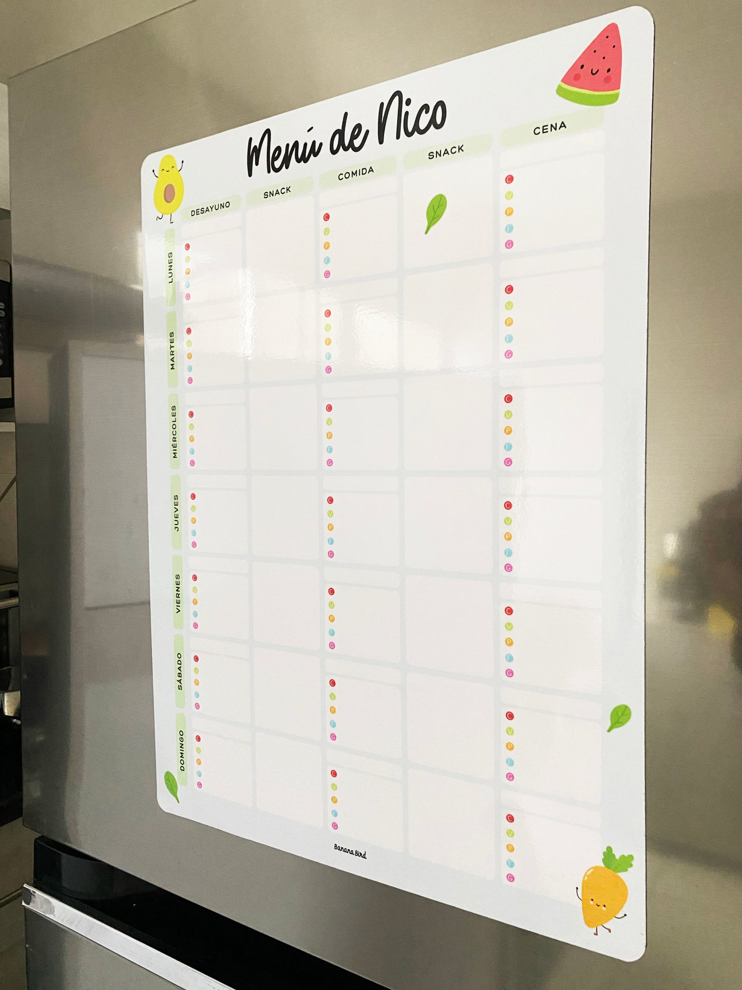 Planner para Alimentación Complementaria Personalizado (LIQUIDACIÓN)