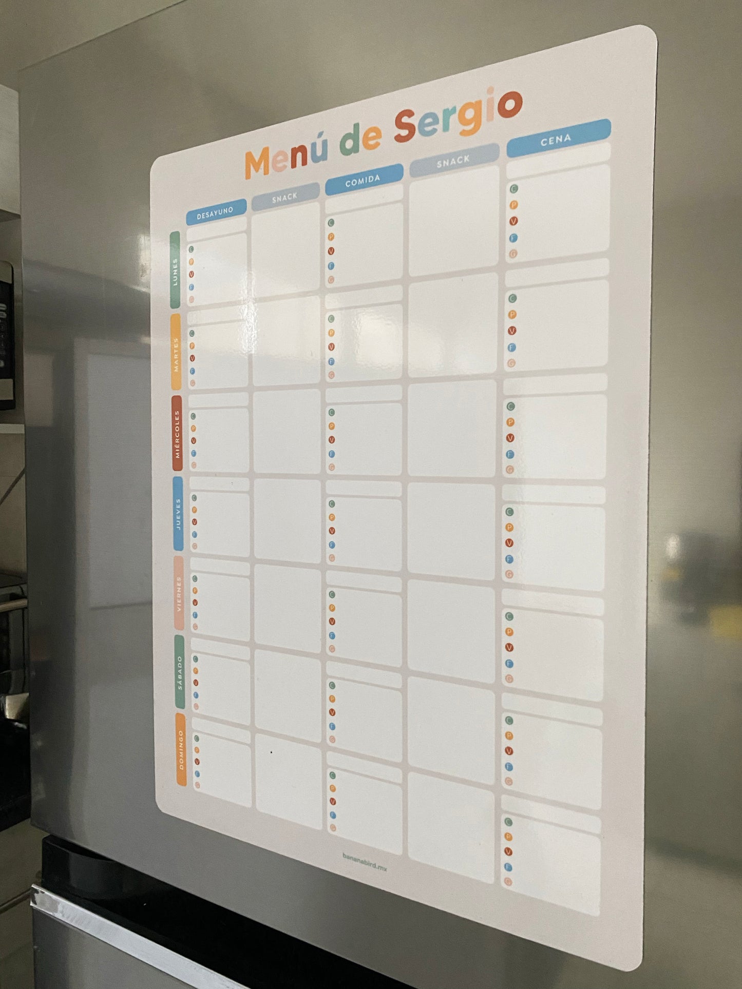 Planner para Alimentación Complementaria Personalizado (LIQUIDACIÓN)