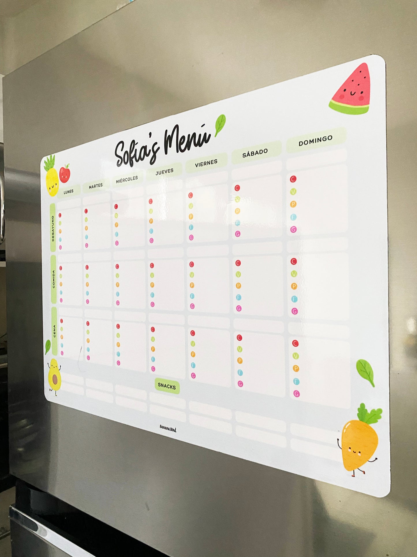 Planner para Alimentación Complementaria Personalizado (LIQUIDACIÓN)