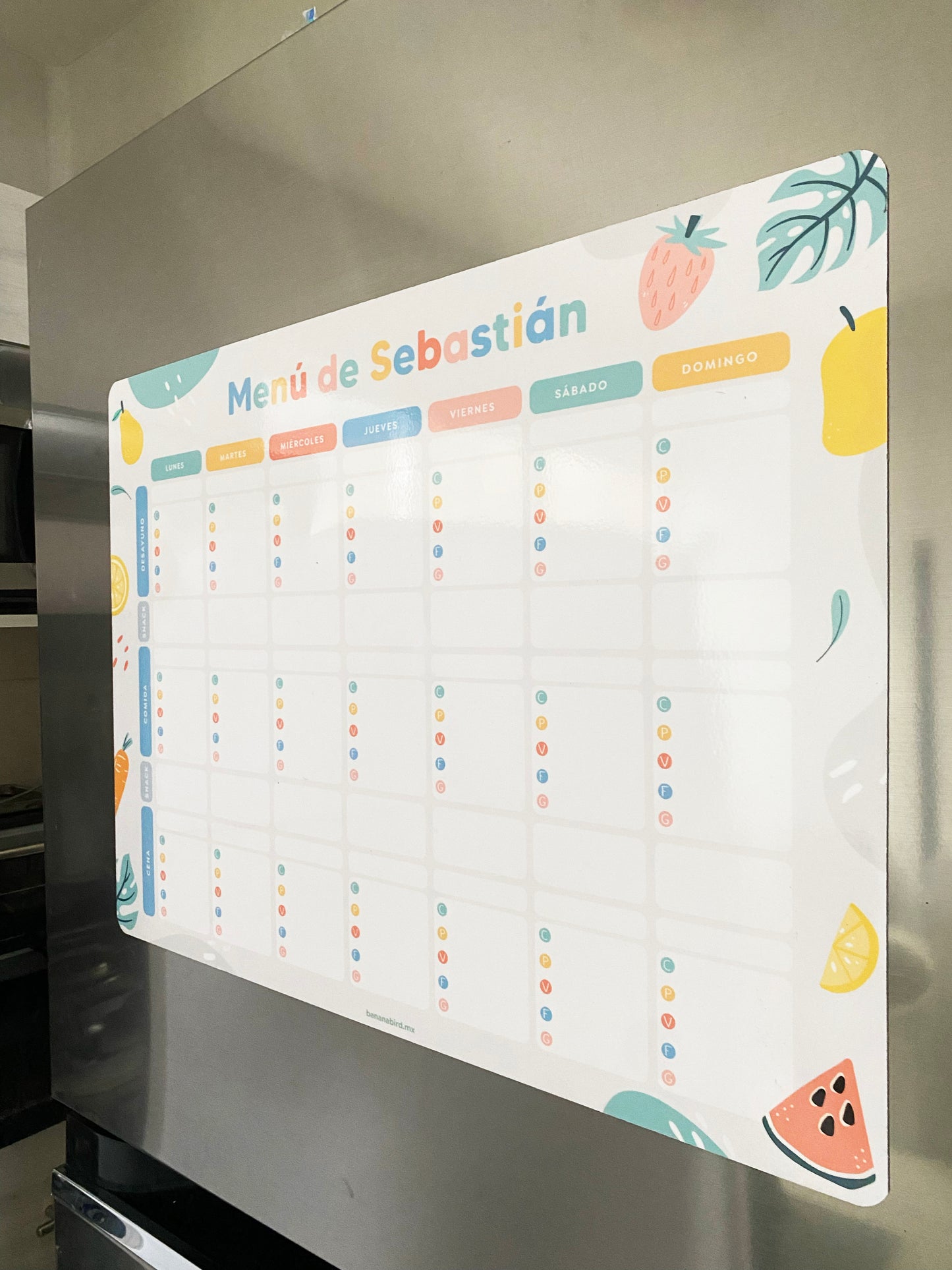 Planner para Alimentación Complementaria Personalizado (LIQUIDACIÓN)