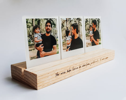 Portaretratos en madera y acrílico