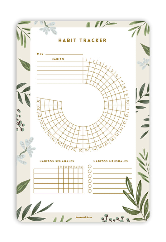 Planner magnético "Habit Tracker"