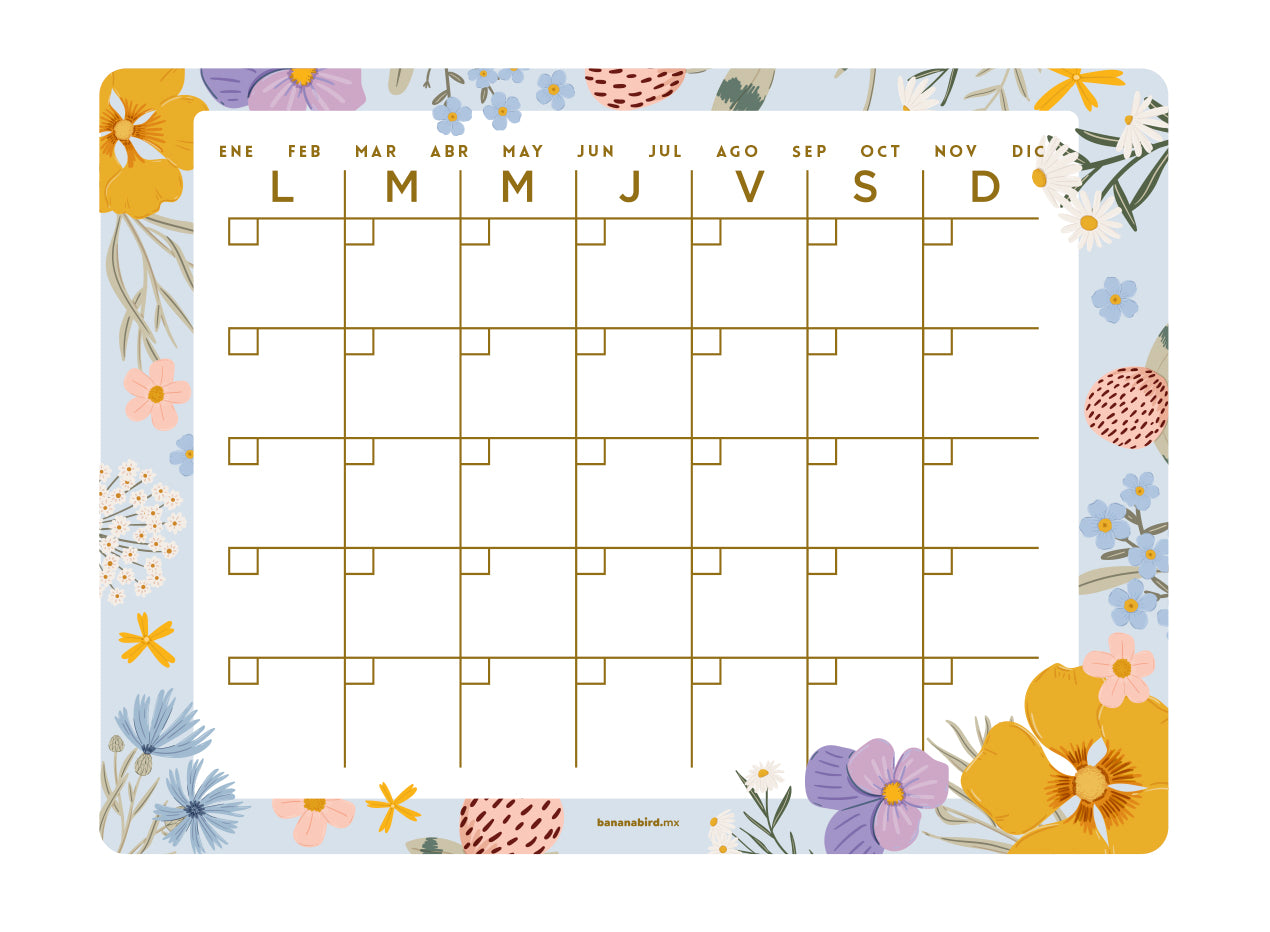 Planner magnético "Mensual"