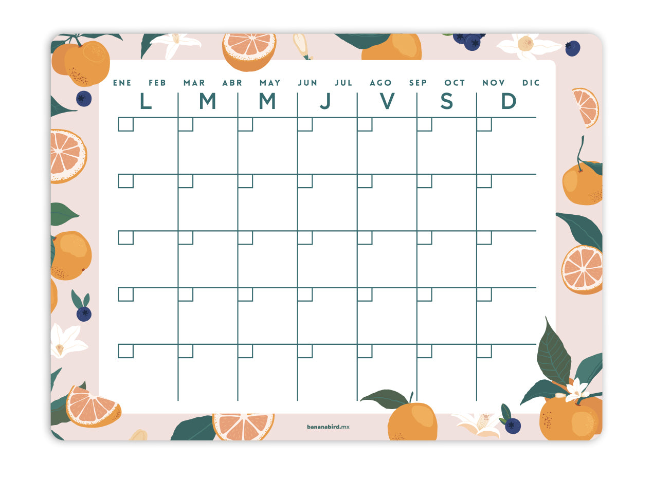 Planner magnético "Mensual"
