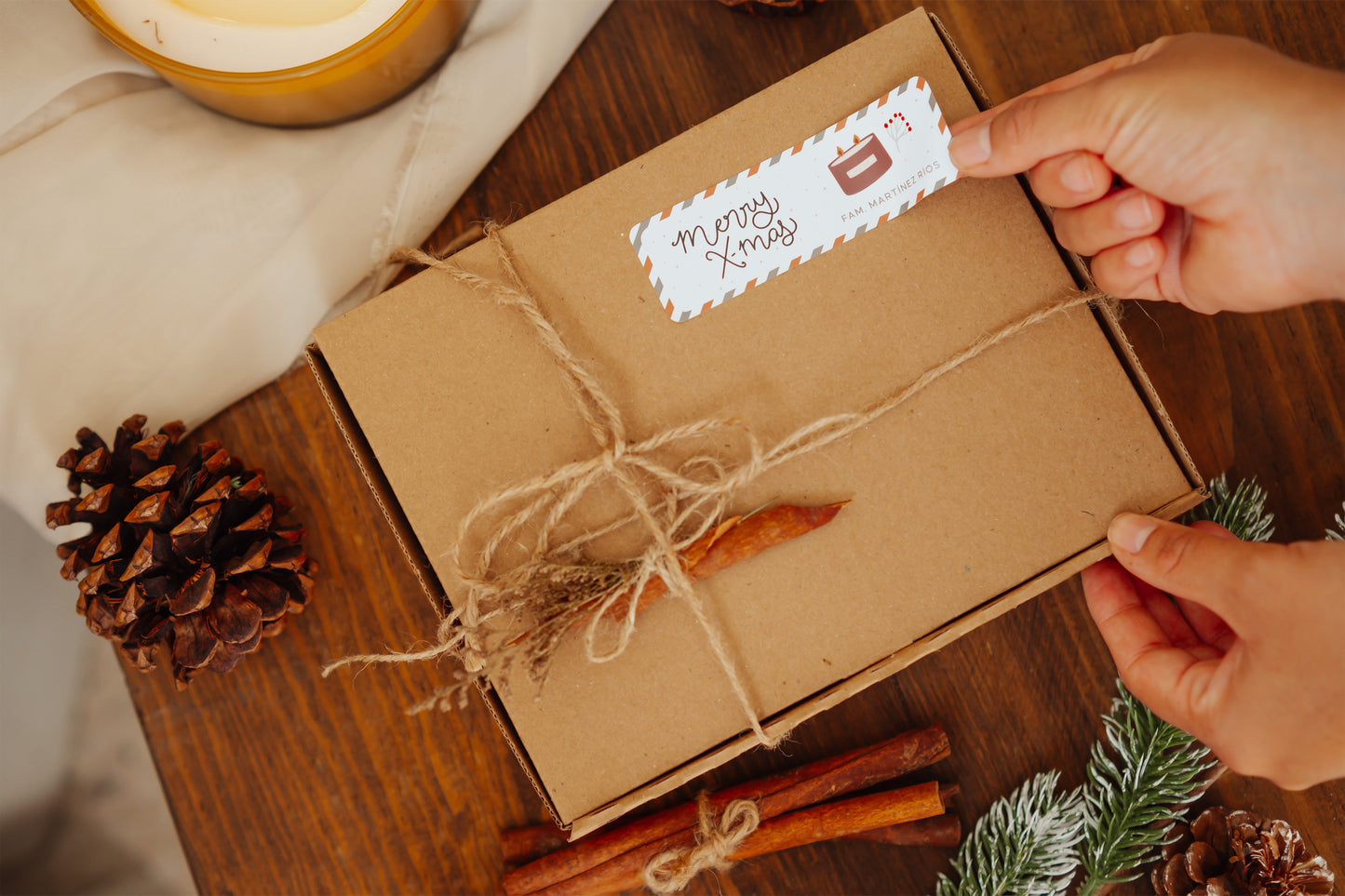 Planillas de Stickers para regalos de Navidad (LIQUIDACIÓN COLECCIÓN 2024)