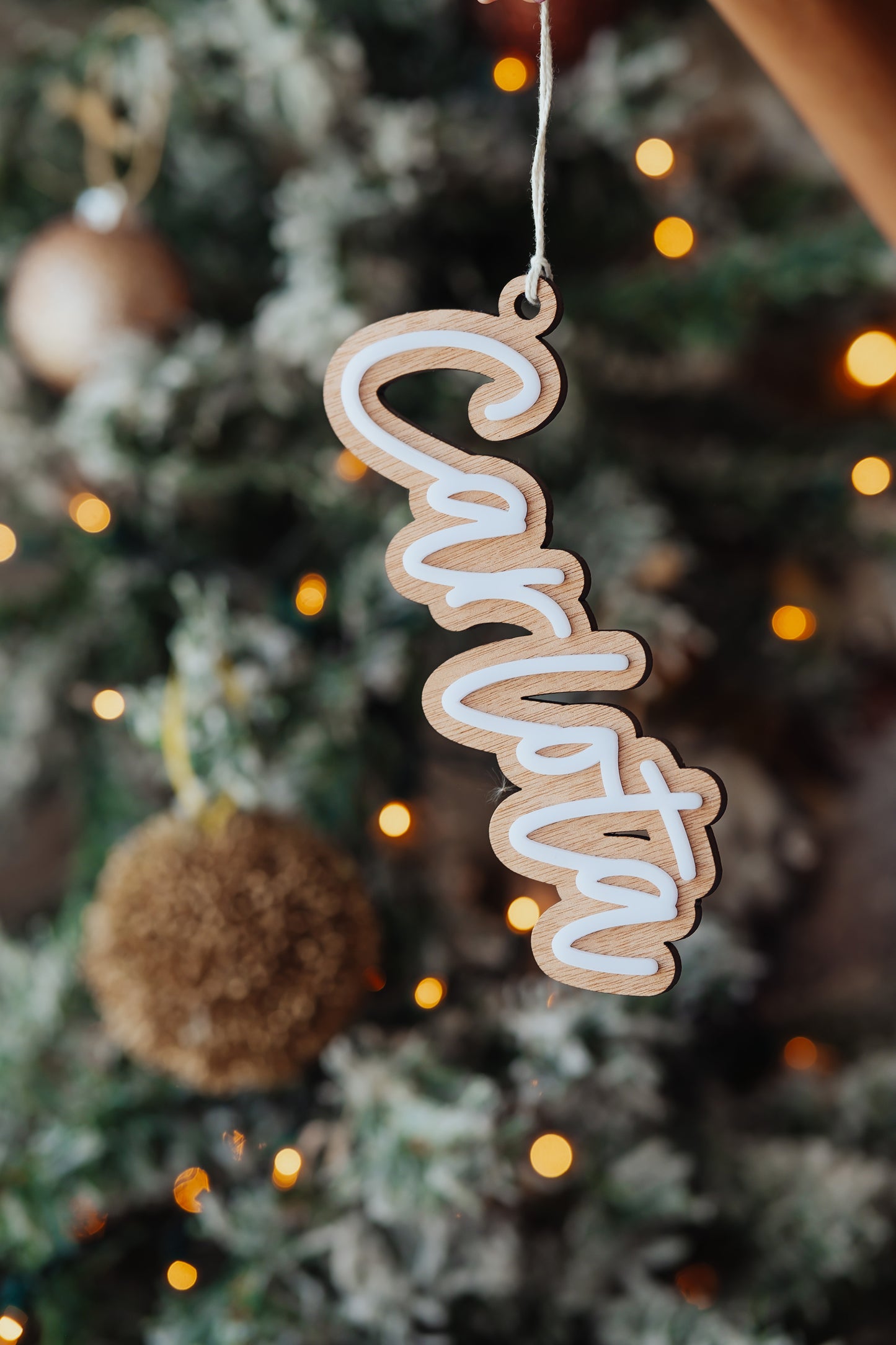 Nombres para el árbol de Navidad