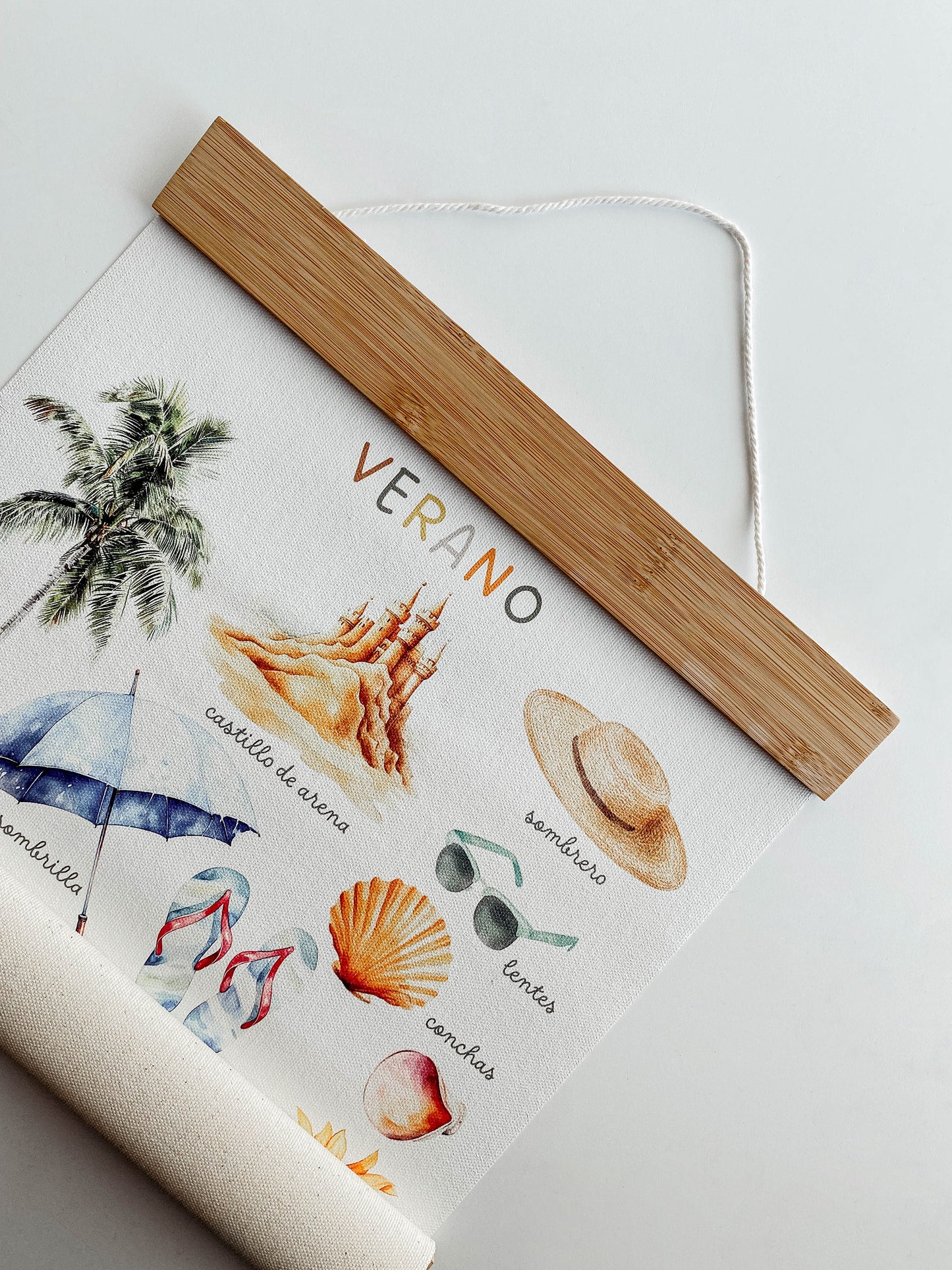 Pergamino en Canvas - Verano