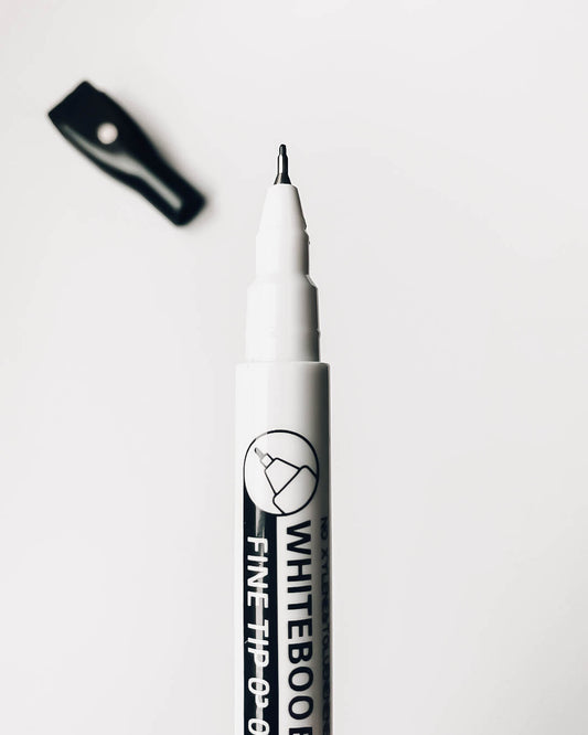 Marcador negro magnético para planners blancos o transparentes (Dry Marker)